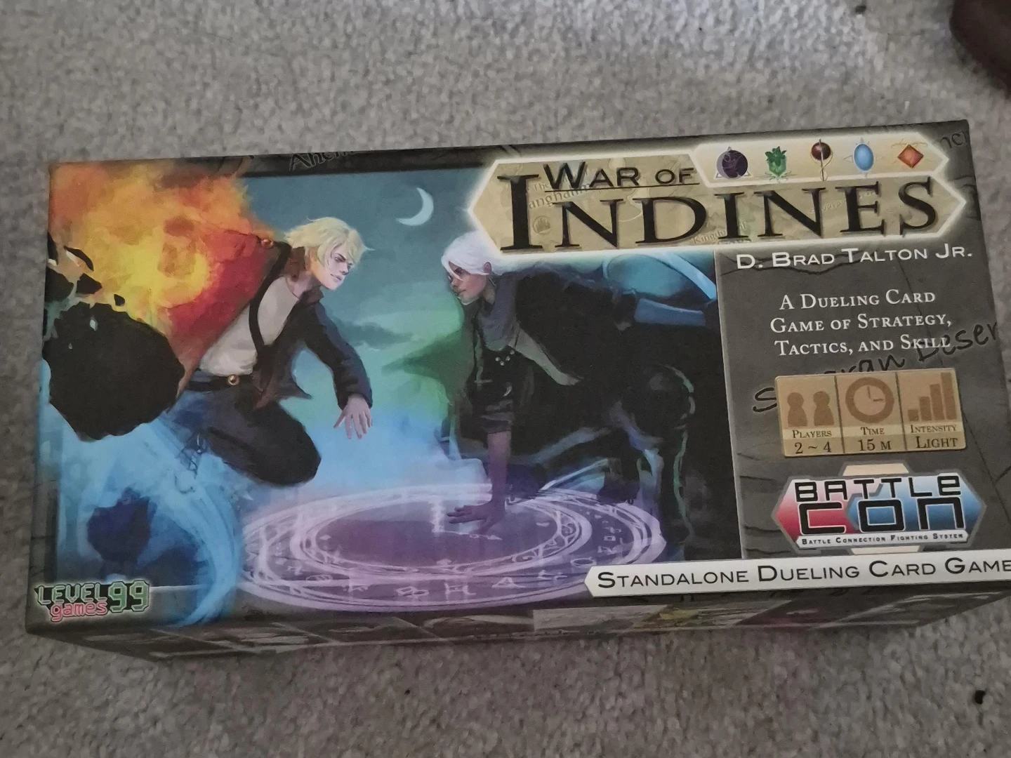 War of Indines BattleCON Board Game