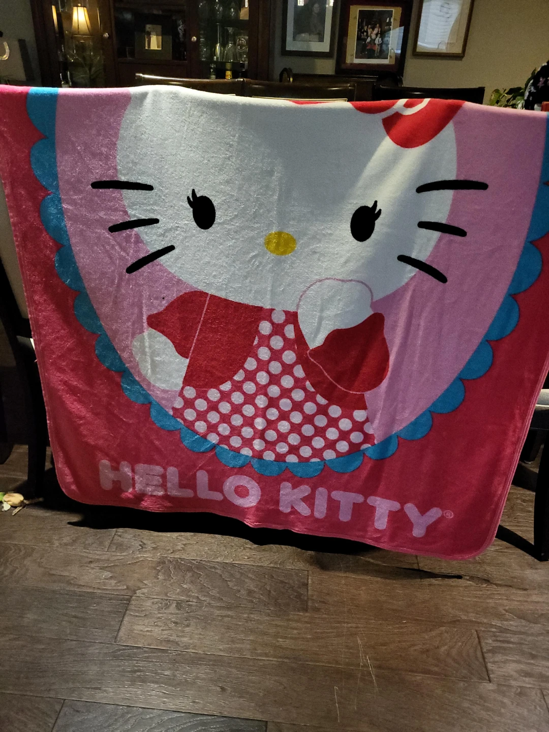 Hello Kitty Fleece Throw Blanket