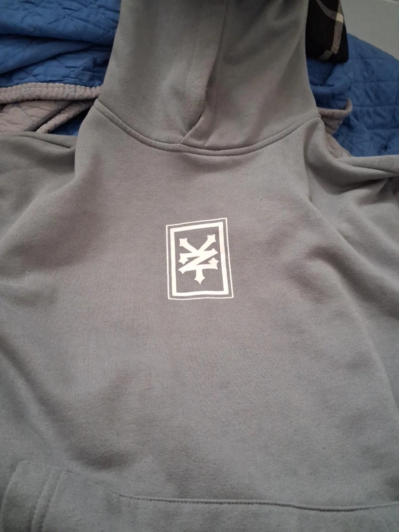 Grey Hoodie with Logo
