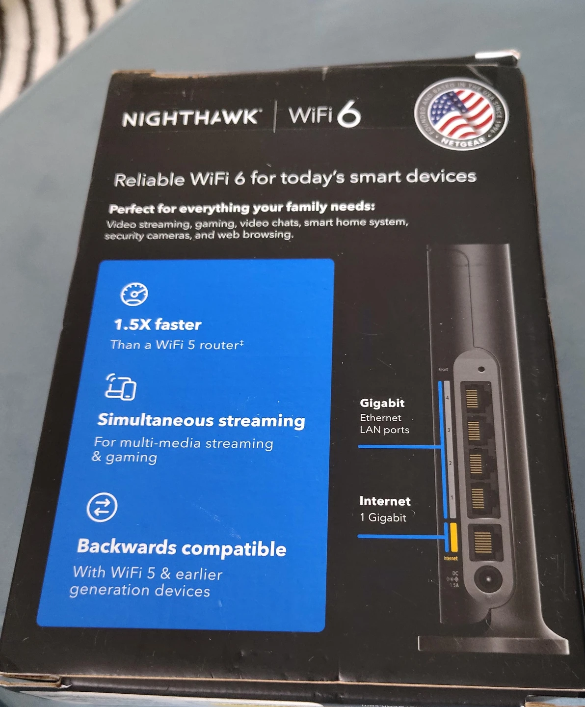 Netgear Nighthawk WiFi 6 Router