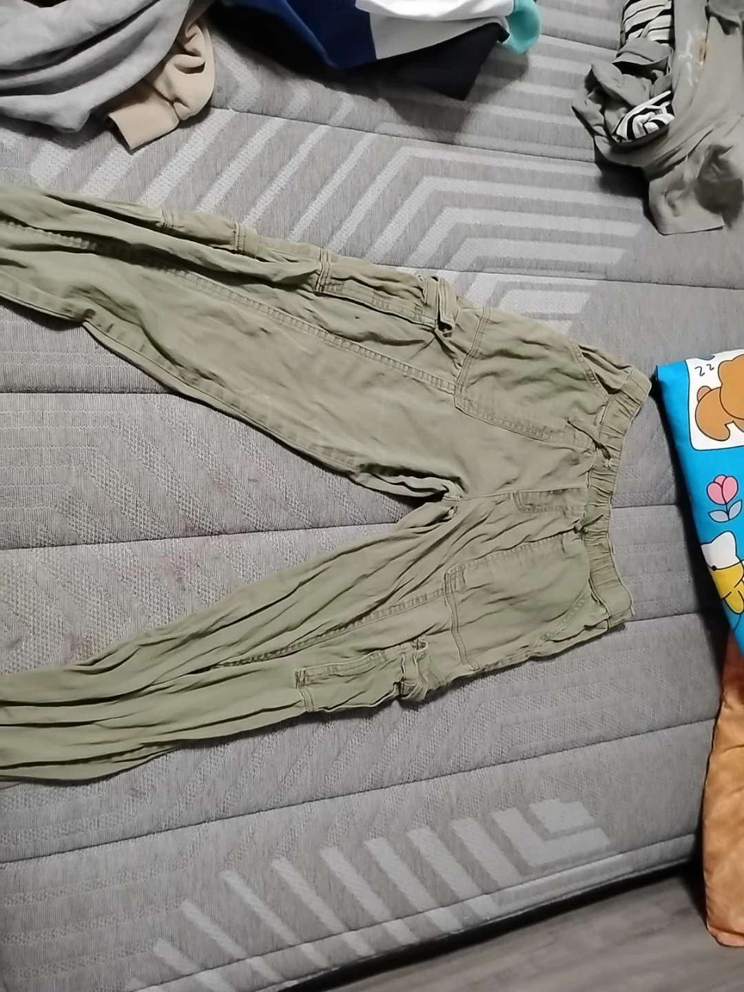 Olive Green Cargo Pants