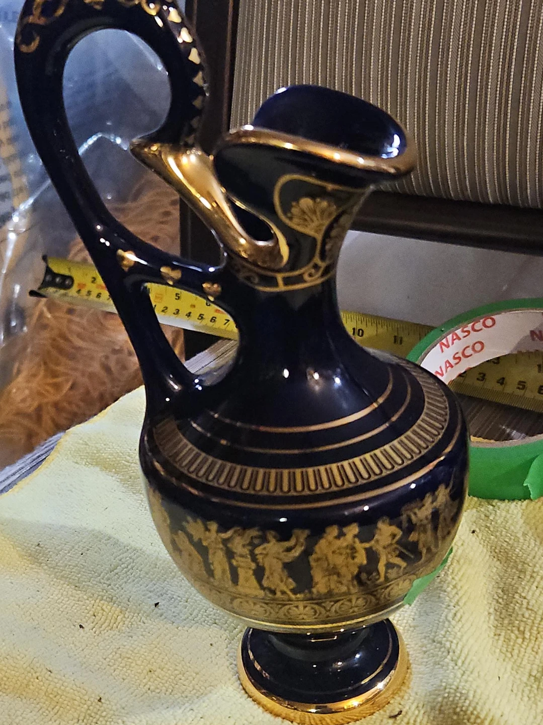 Greek Style Decorative Pitcher