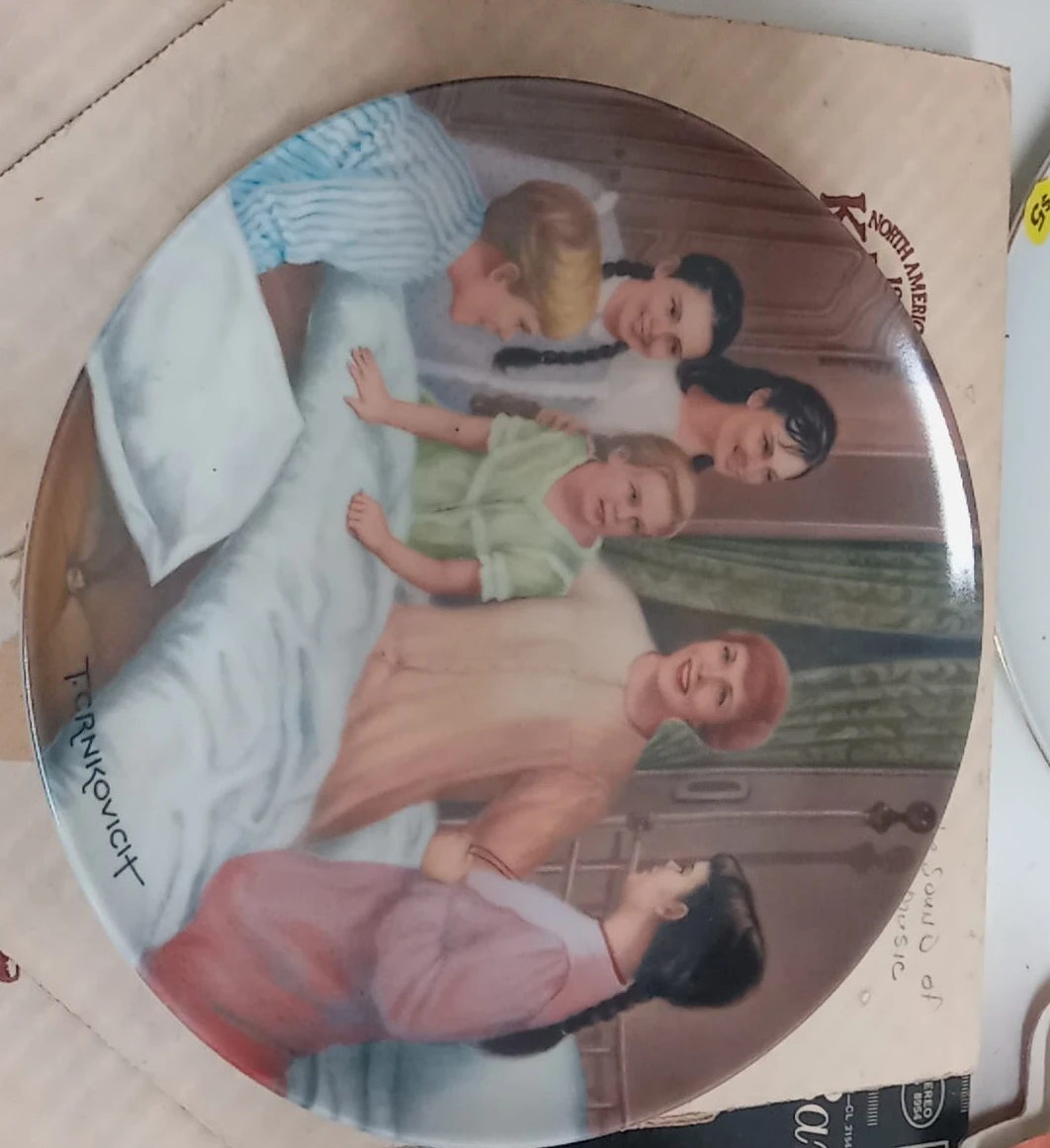 My Favorite Things from Sound of Music Collector Plate