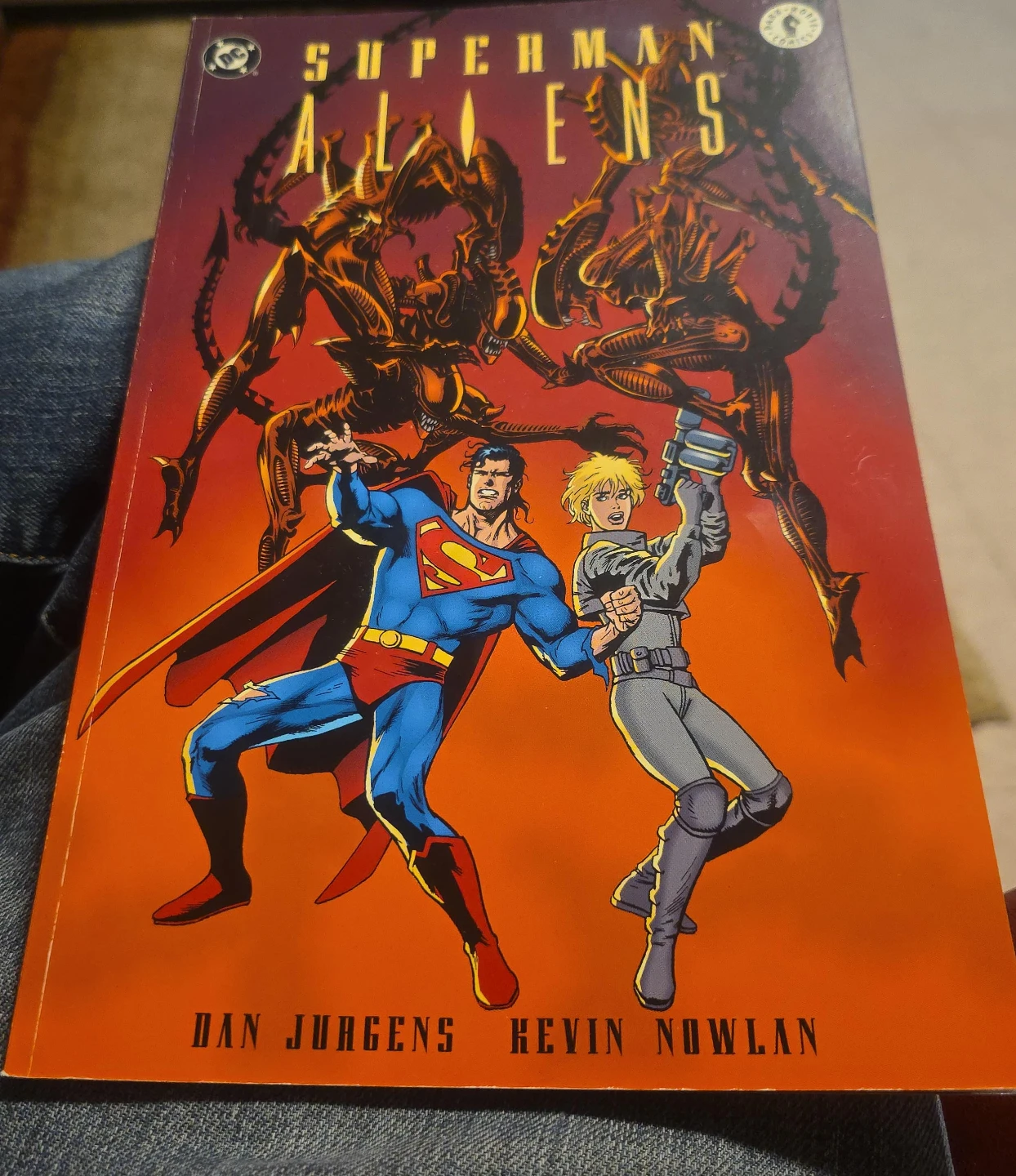 Superman/Aliens Graphic Novel by Dan Jurgens