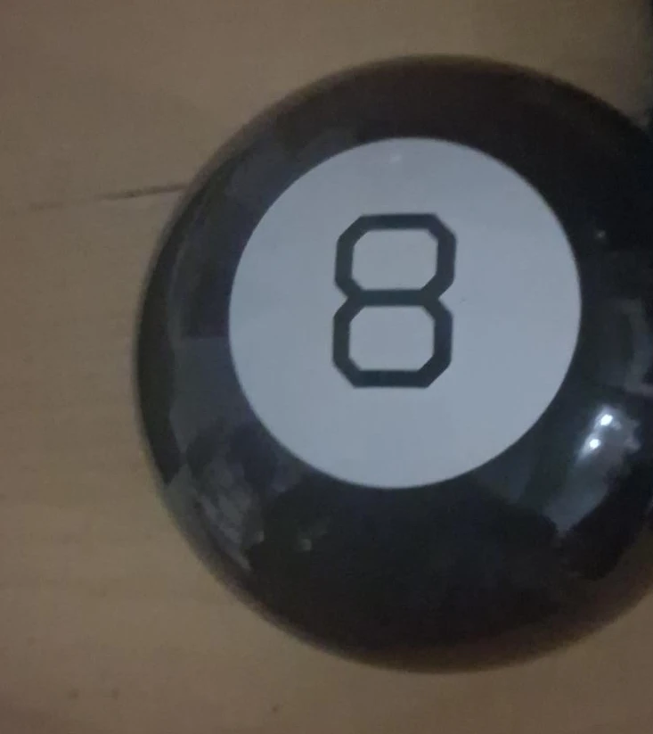 Classic Magic 8 Ball Novelty Toy