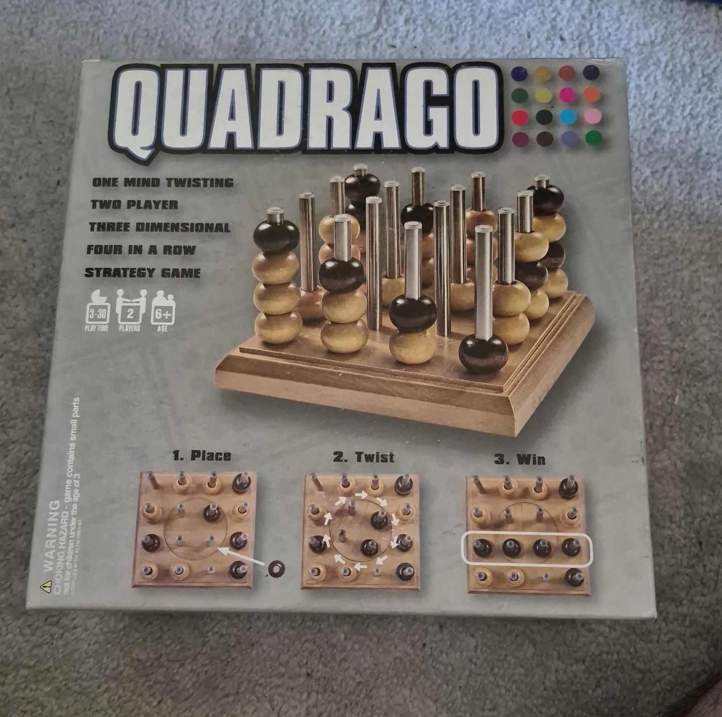 Quadrago 3D Strategy Board Game