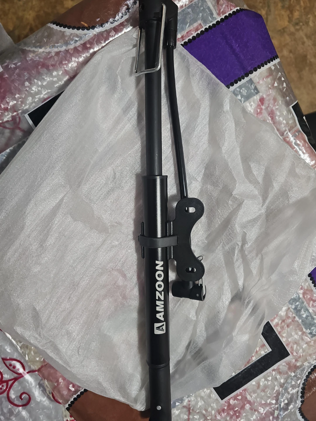 AAMZOON Black Bicycle Pump