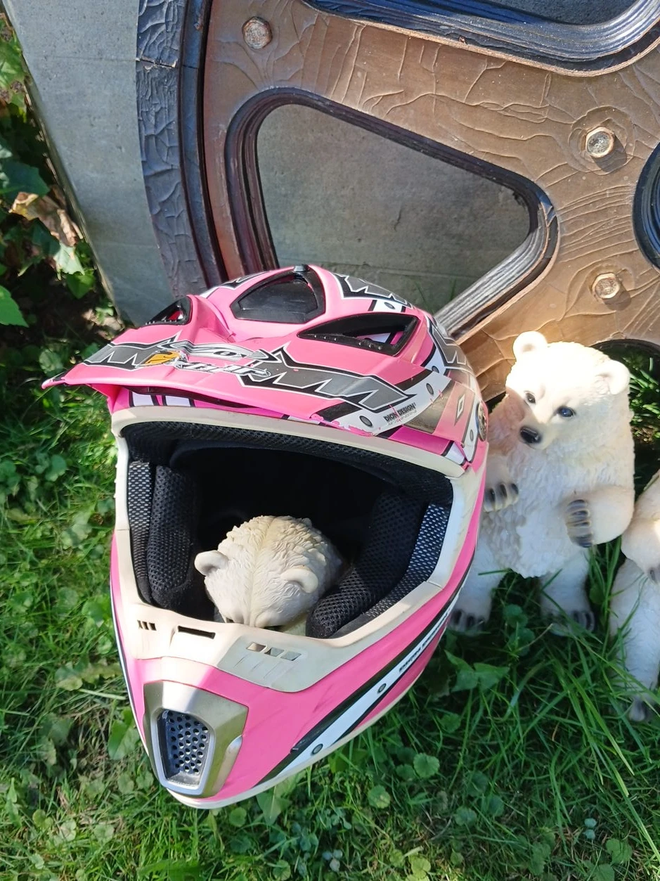 Zox Motocross Helmet Pink - photo 3