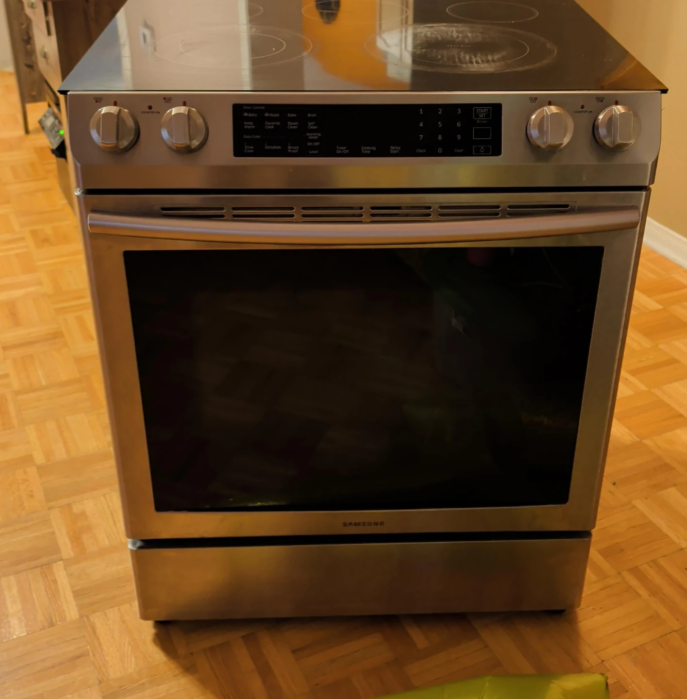 Samsung Slide-in Electric Range
