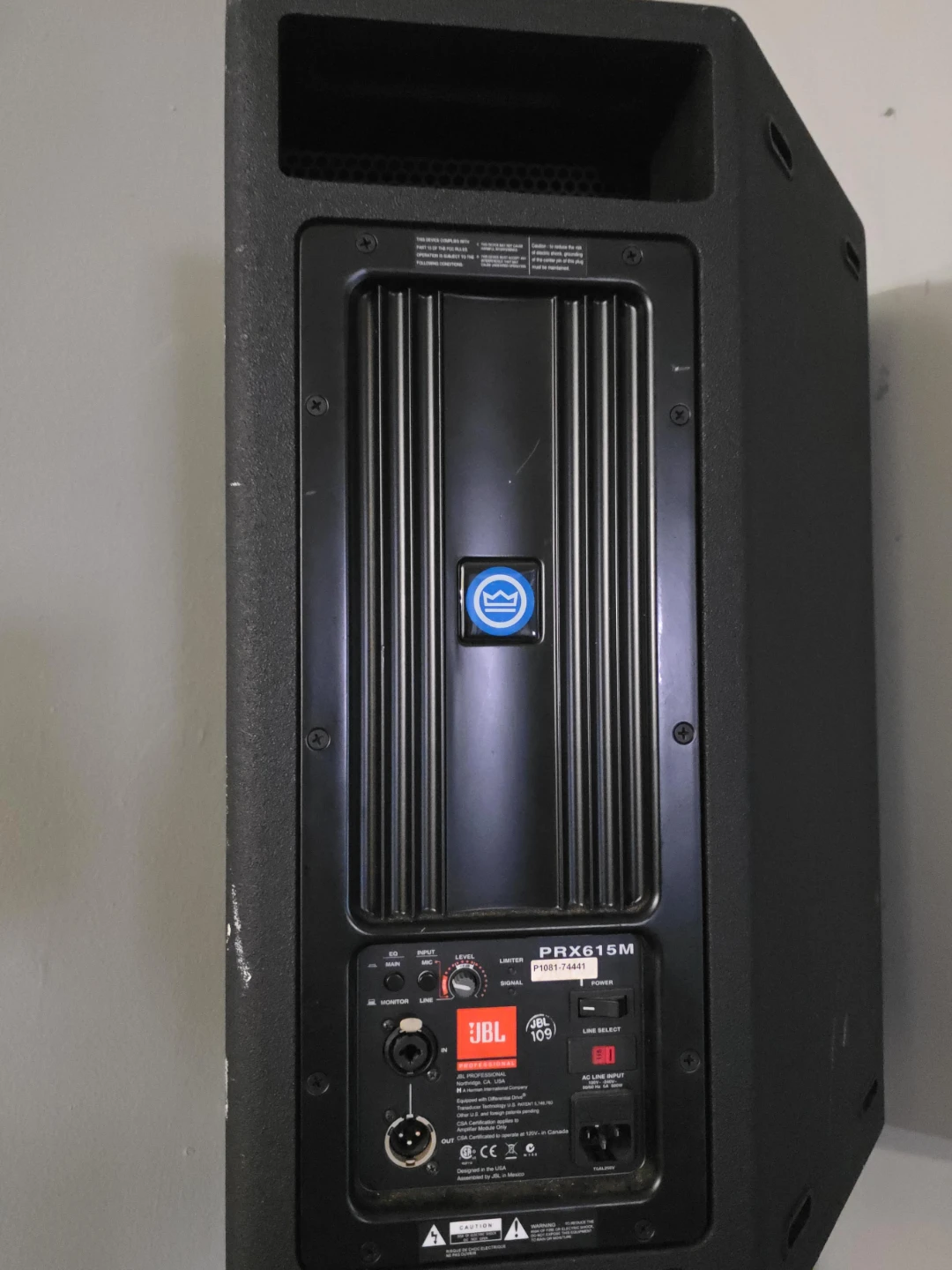 JBL PRX615M Professional Speaker