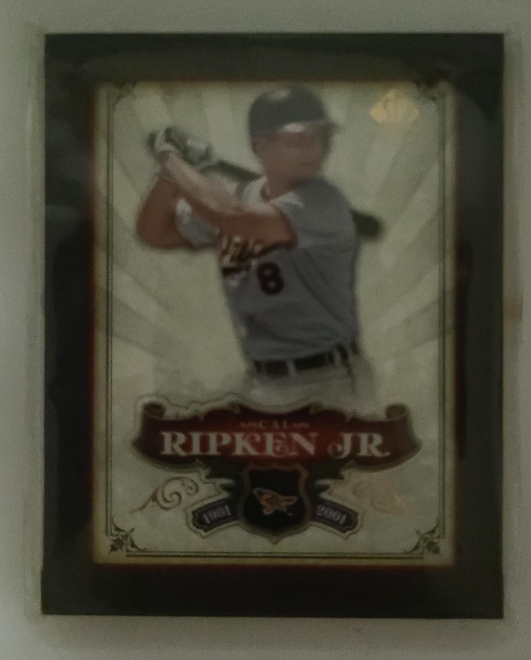 Cal Ripken Jr. 1981-2001 Commemorative Baseball Card