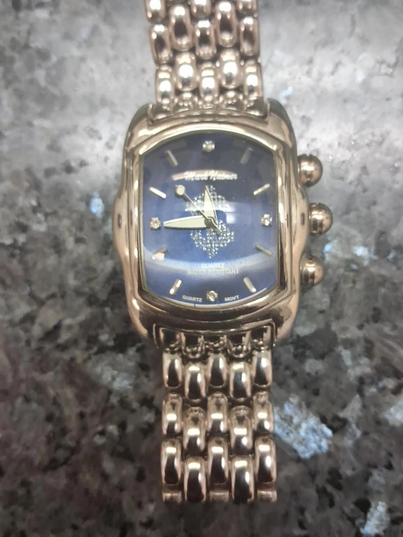Mark Naimer Gold-Tone Quartz Watch