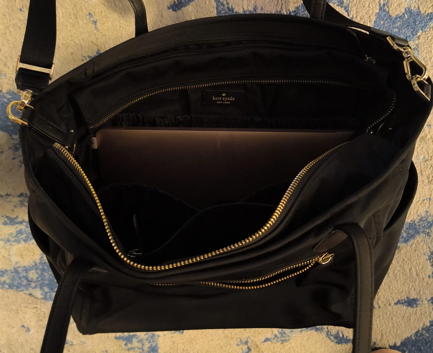 Kate Spade New York Black Nylon Tote Bag - photo 2