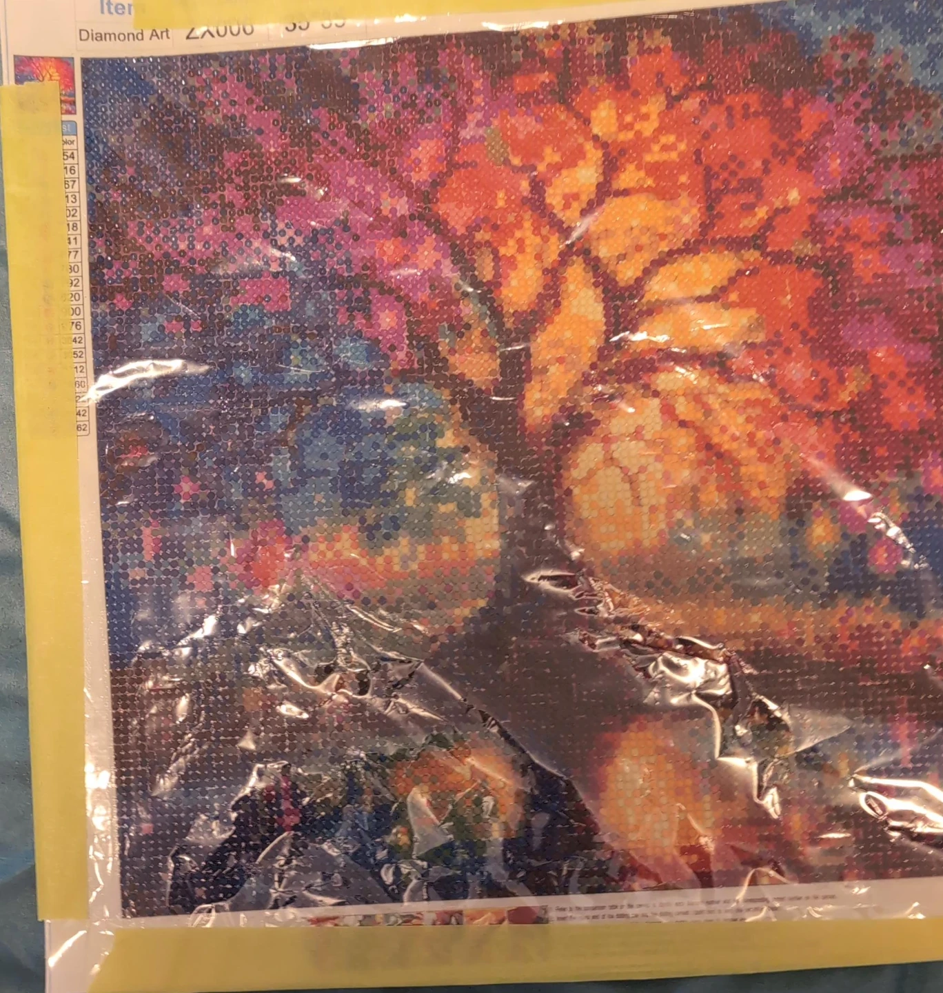 Diamond Art Painting Kit Tree Design