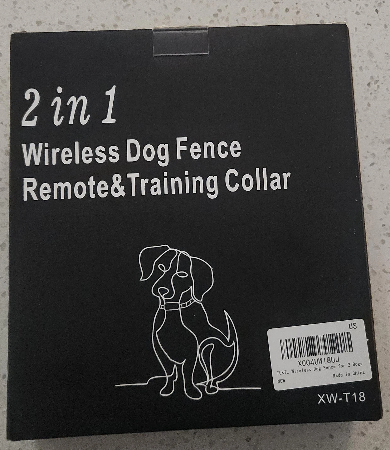 TLKTL 2 in 1 Wireless Dog Fence and Training Collar