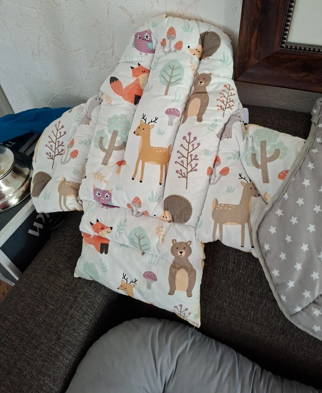 Reversible High Chair Cushion Pad and chair pad for  seat.