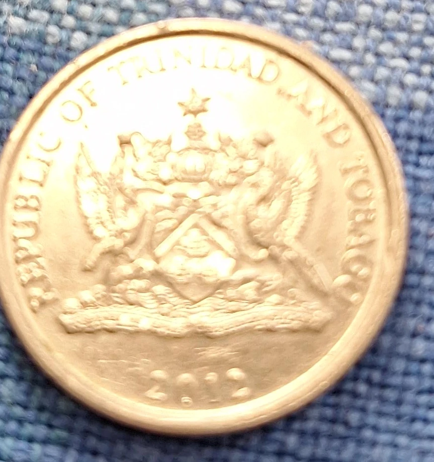 2012 Trinidad and Tobago 25 Cents Coin