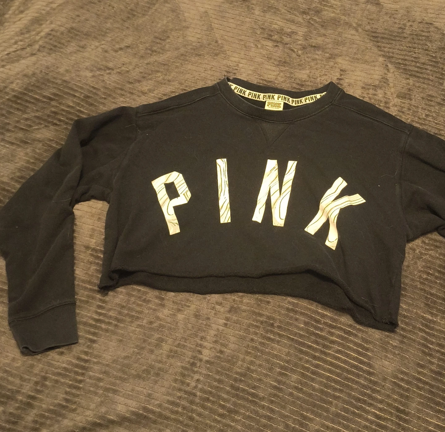 Victoria's Secret PINK Cropped Sweatshirt