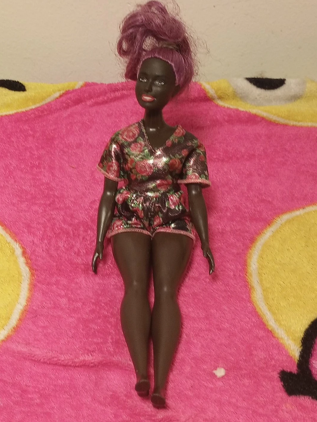 Barbie Doll with Purple Hair