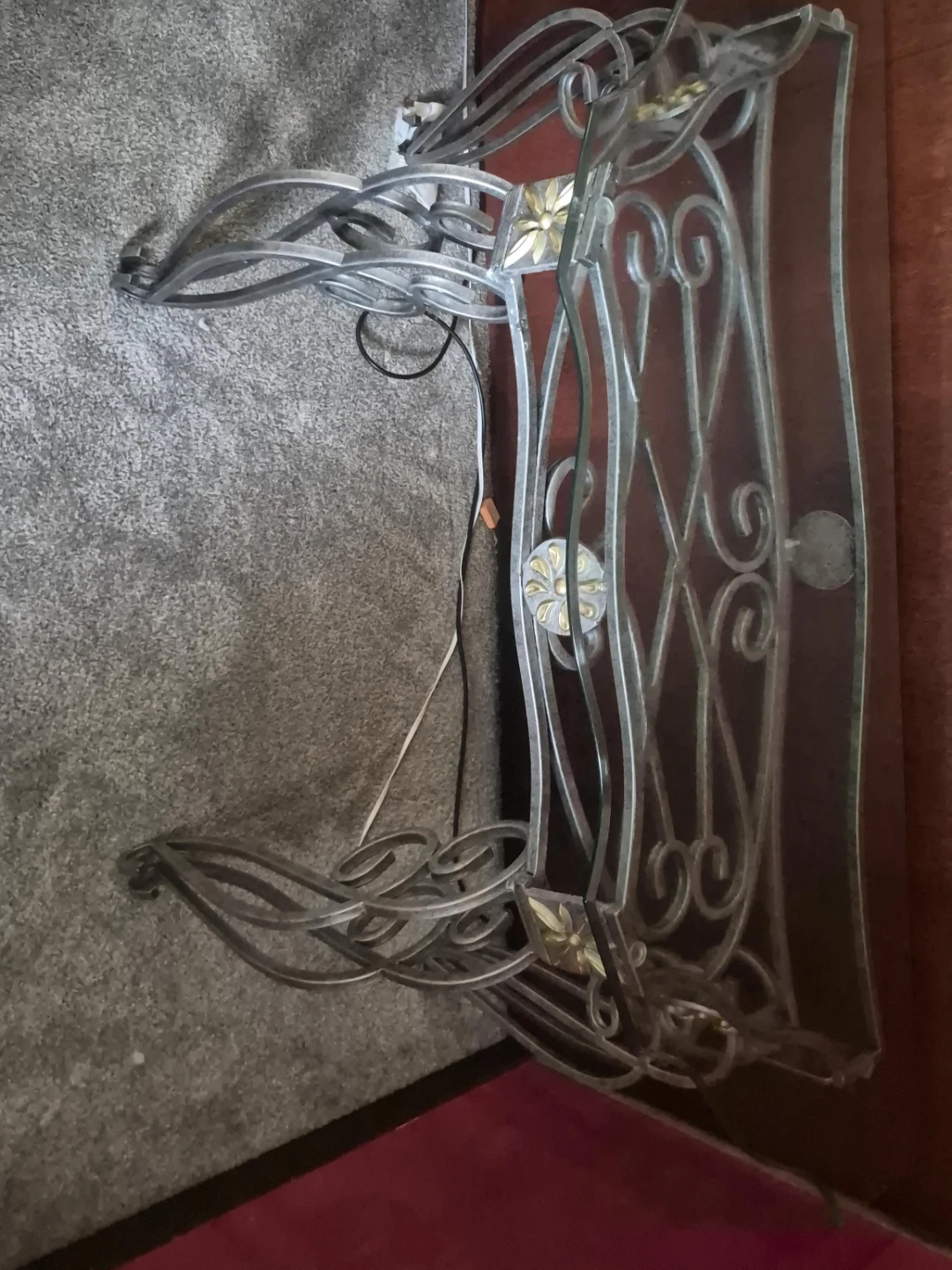 Ornate Metal Plant Stand