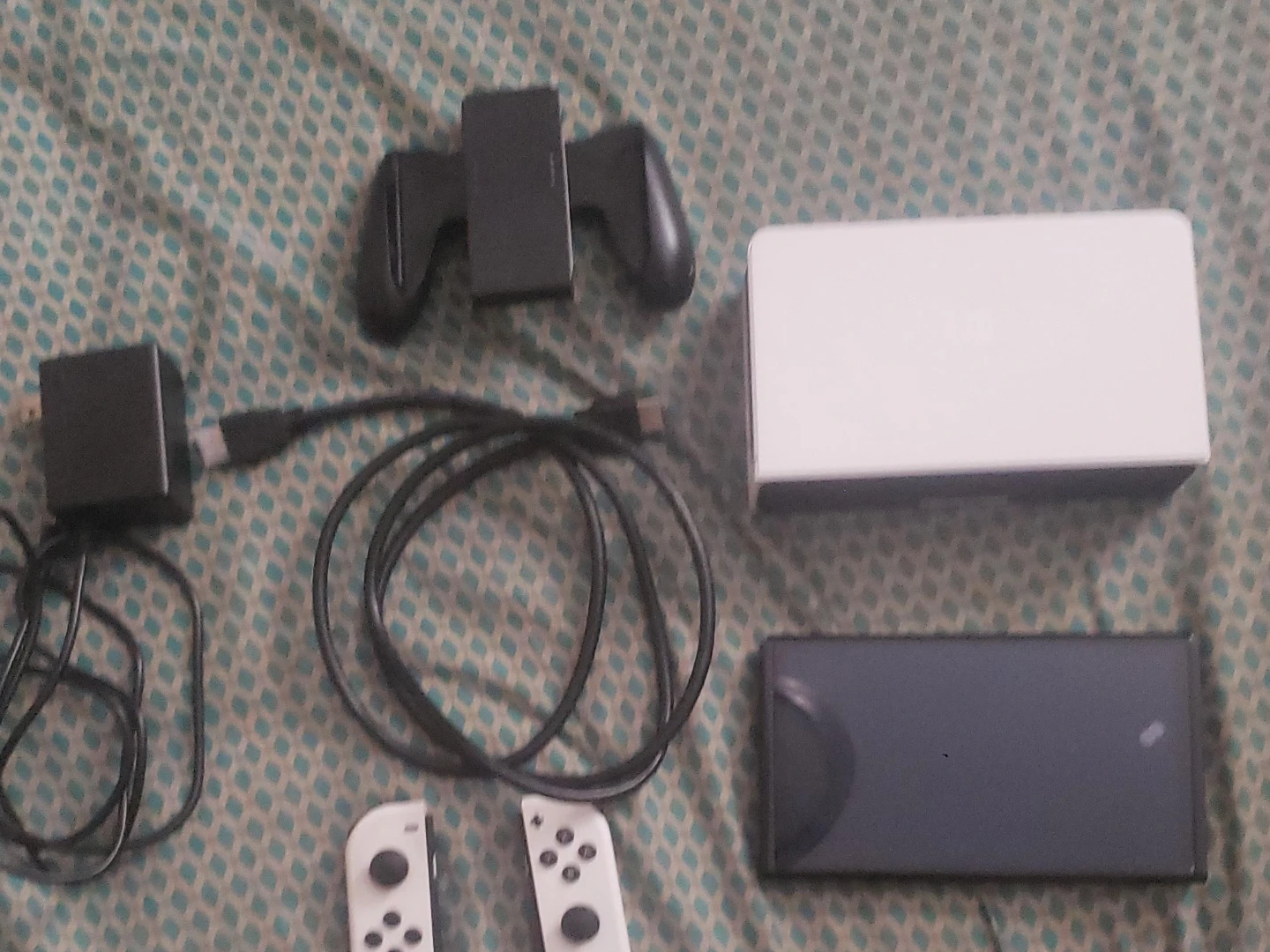 Nintendo Switch OLED Model White Console Set