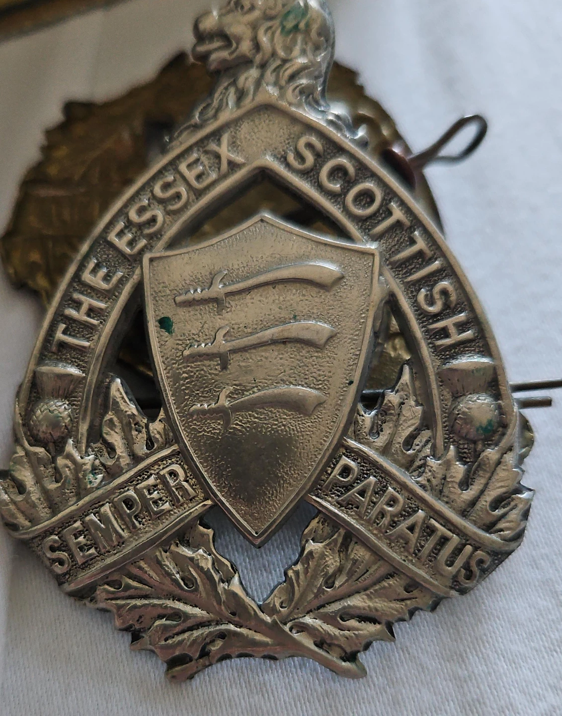 The Essex Scottish Regiment Cap Badge
