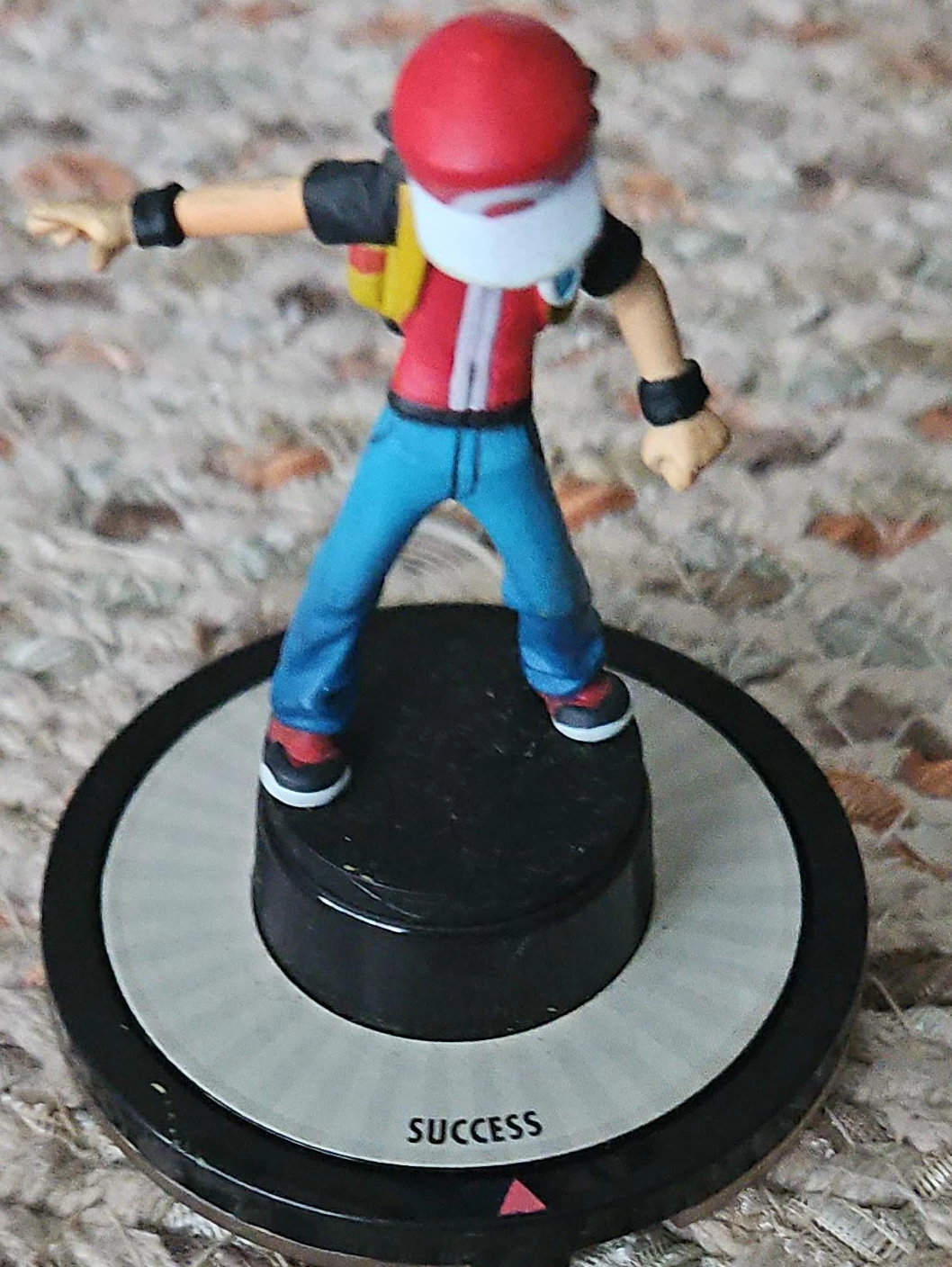 Pokemon Trainer Red Figure