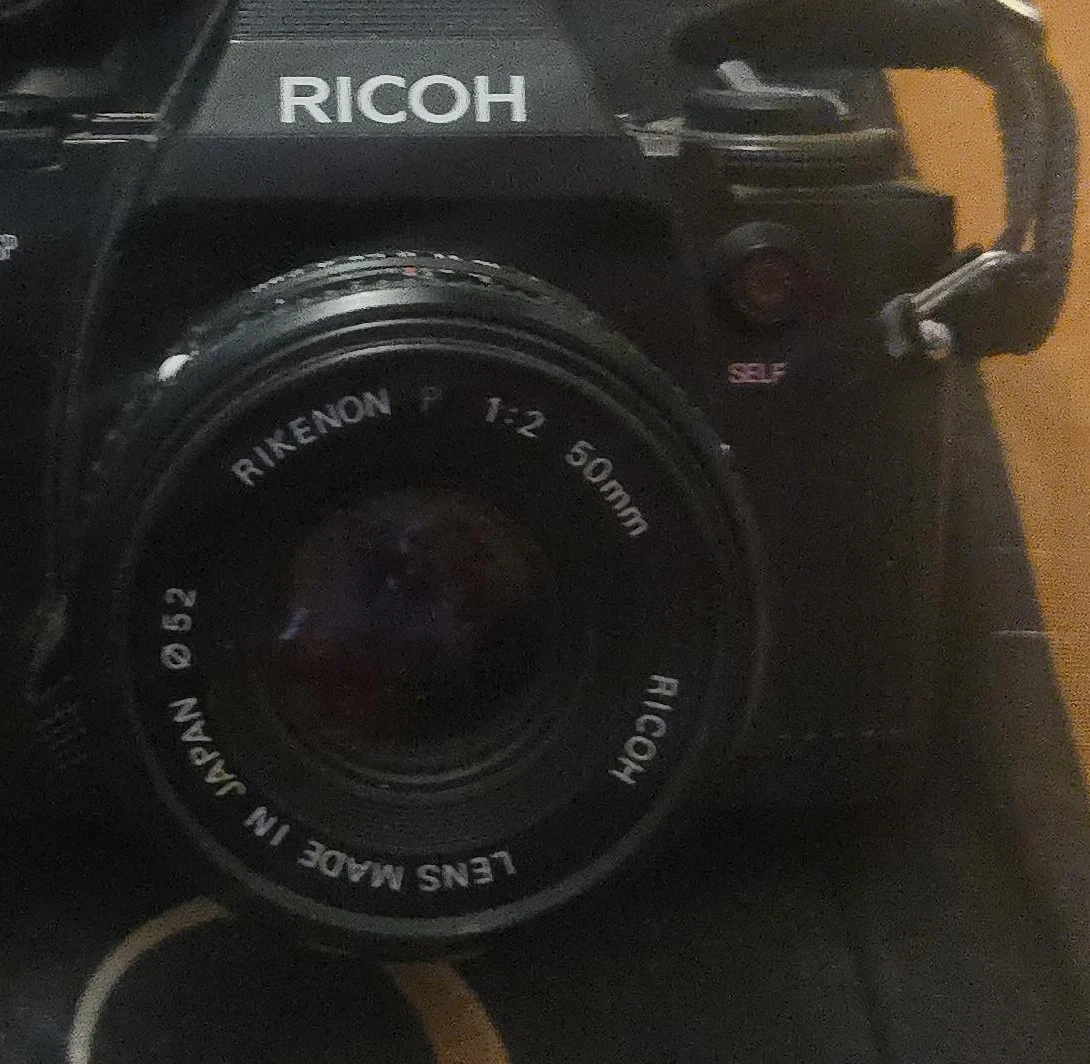 Ricoh KR-30sp Film Camera with Rikenon 50mm Lens