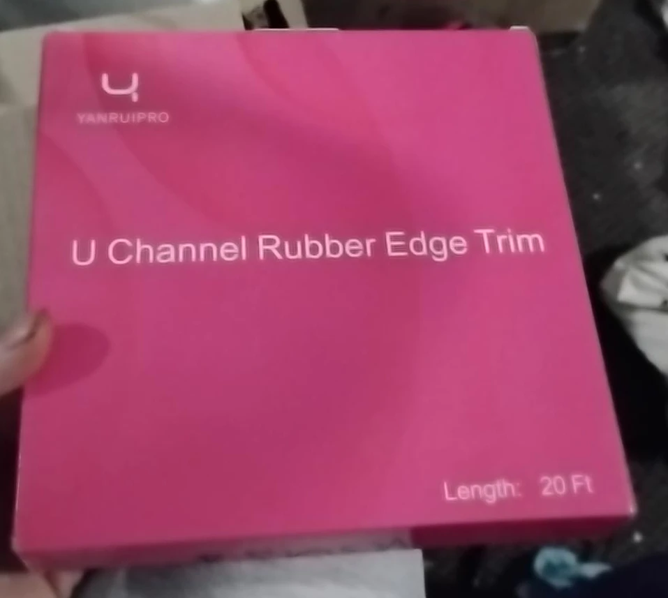YANRUIPRO U Channel Rubber Edge Trim