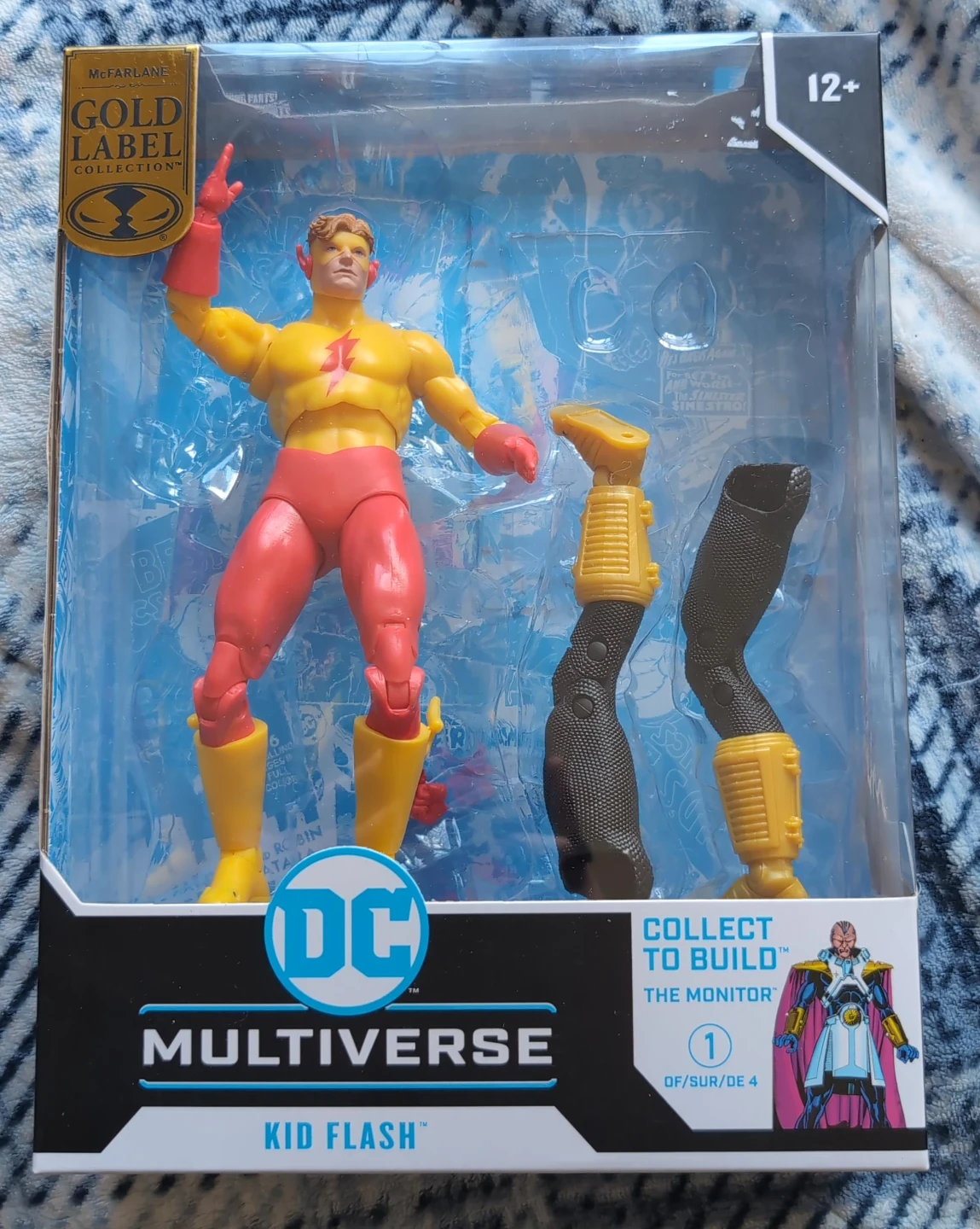 McFarlane Toys DC Multiverse Kid Flash Gold Label