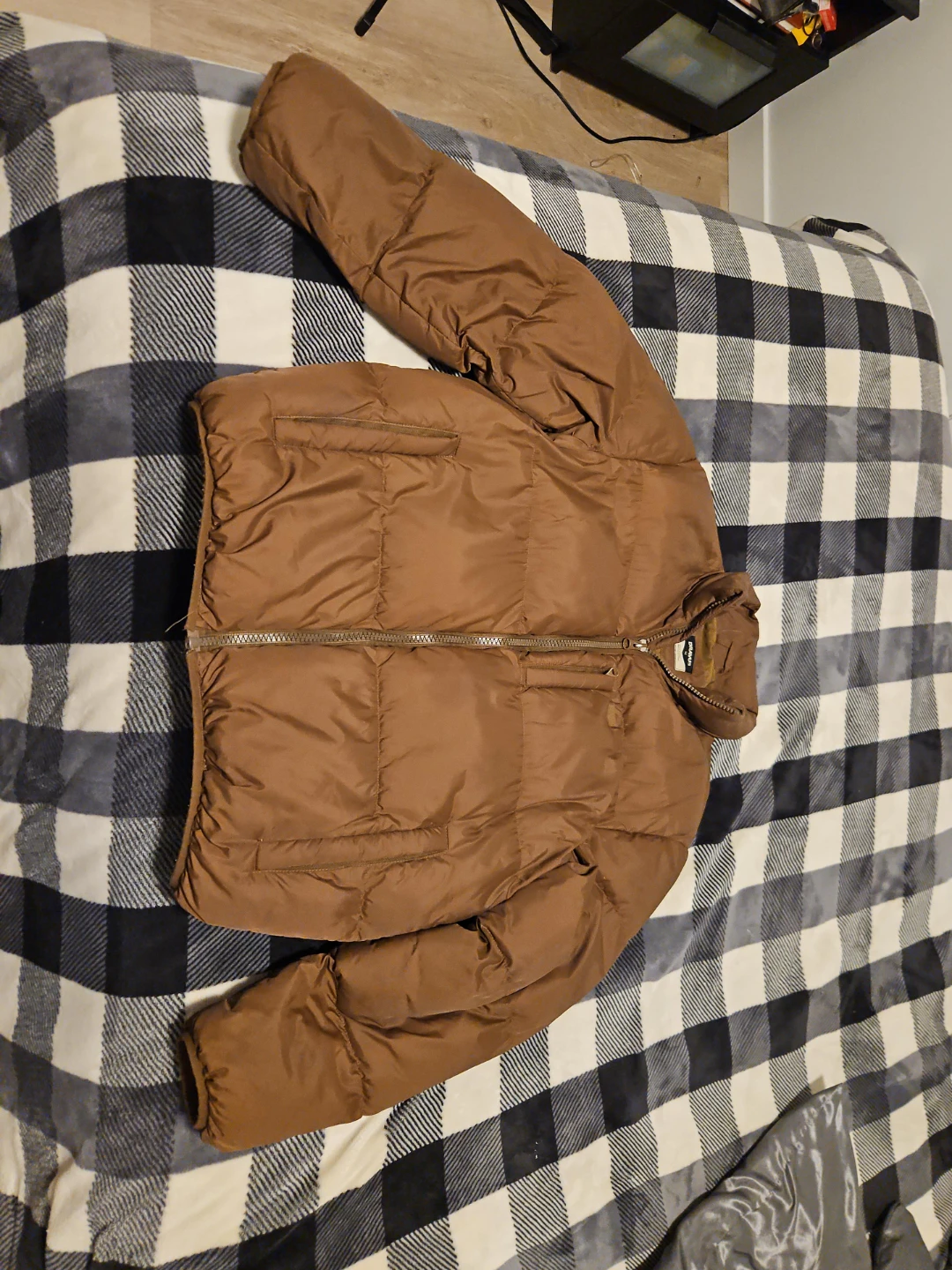 Dravus Puffer Jacket Brown