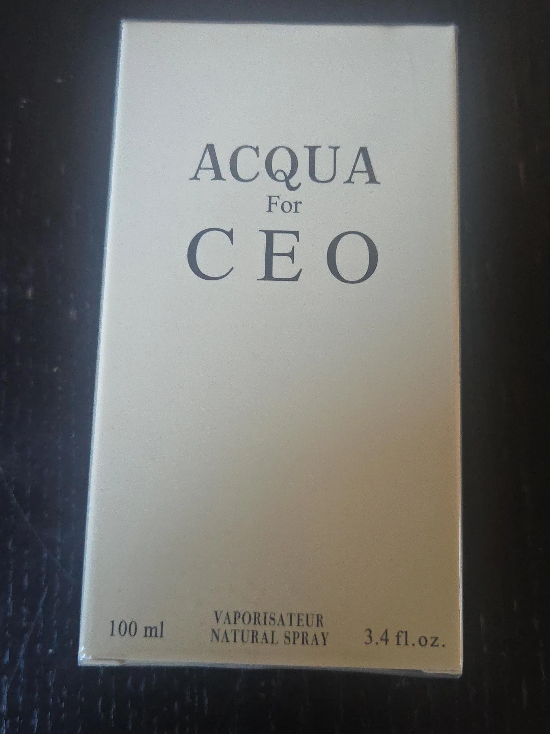 Acqua For CEO Natural Spray 100ml