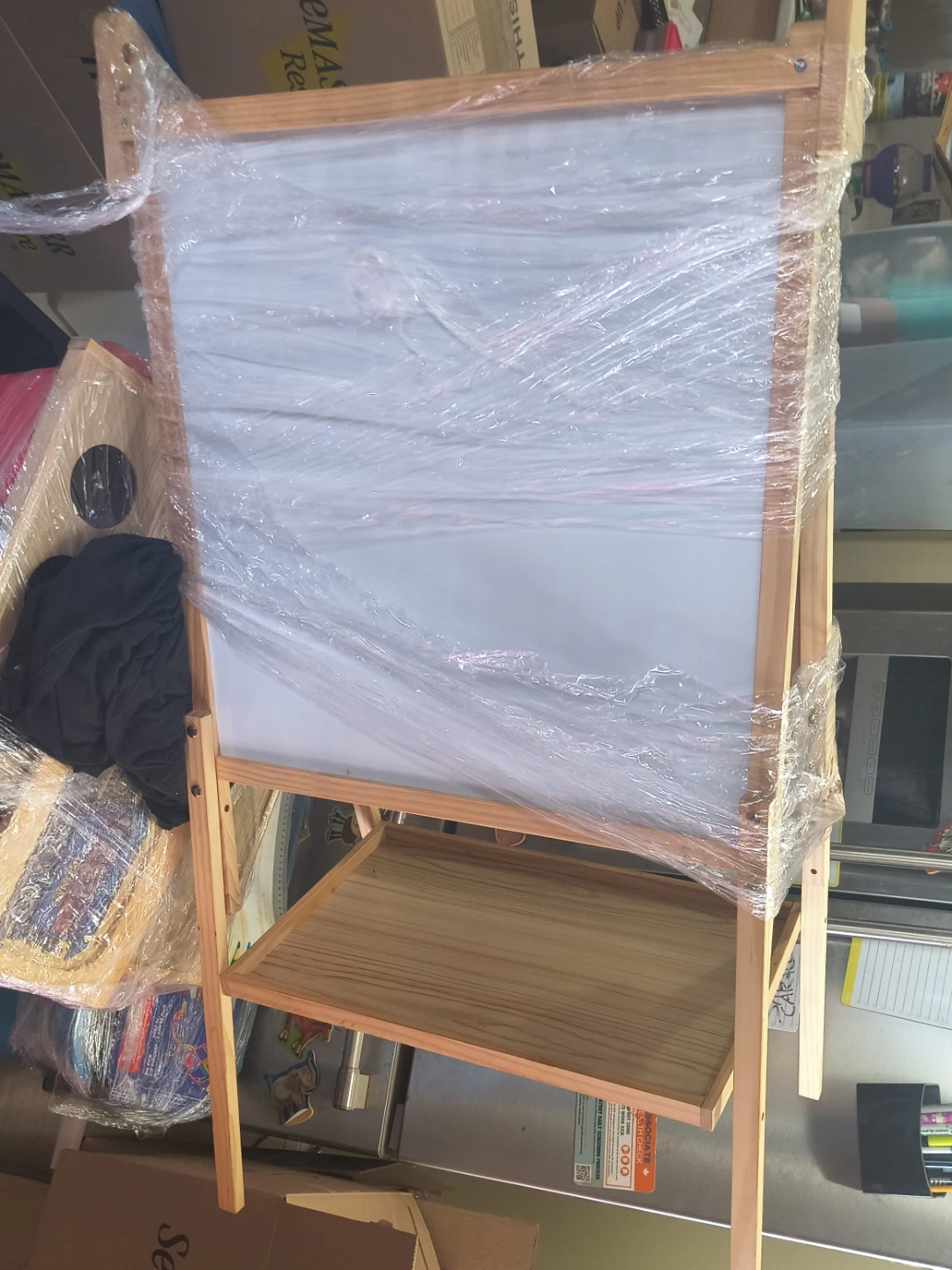 Kids Standing Wooden Art Easel