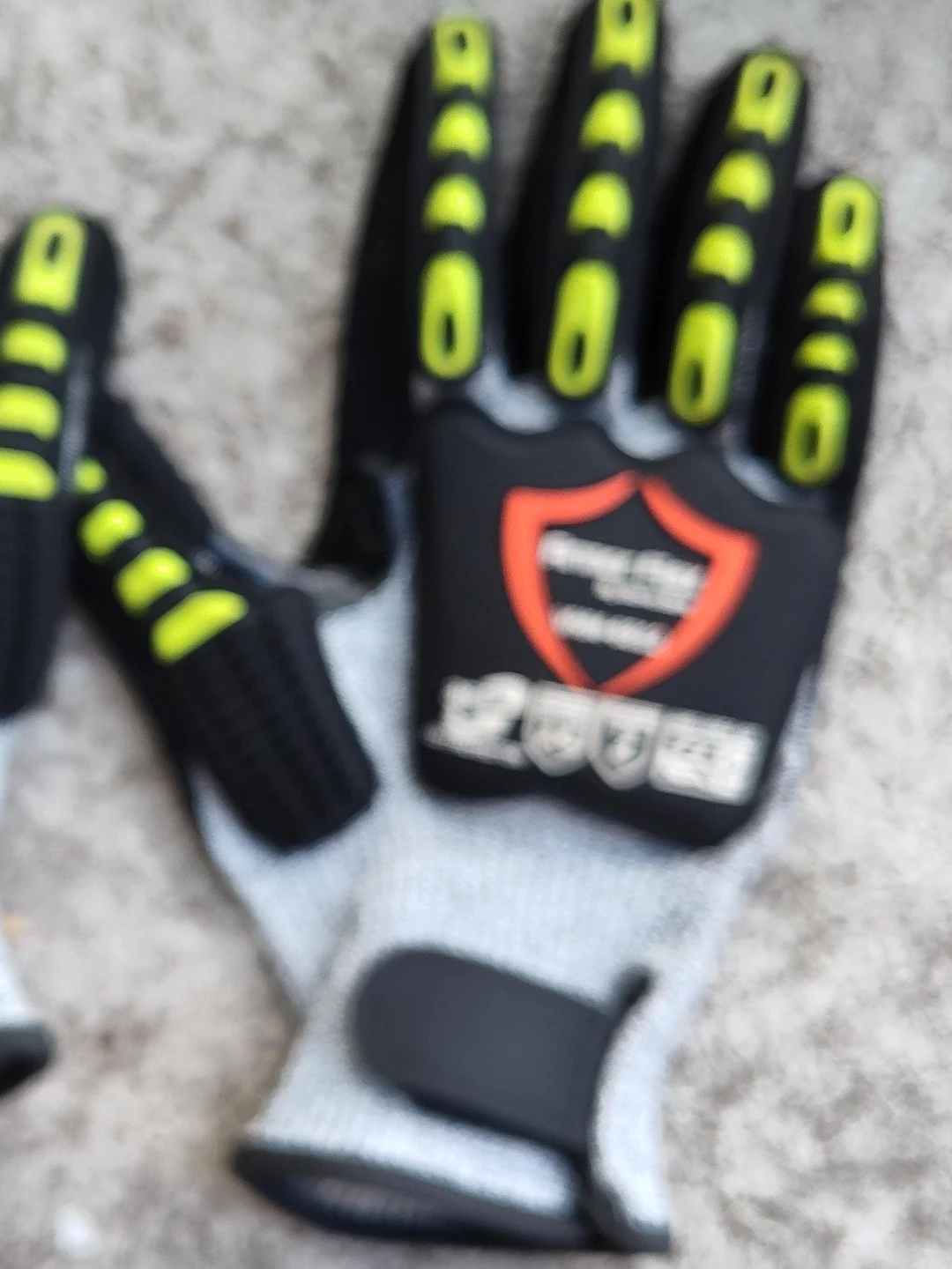 Firm Grip Impact Resistant Work Gloves