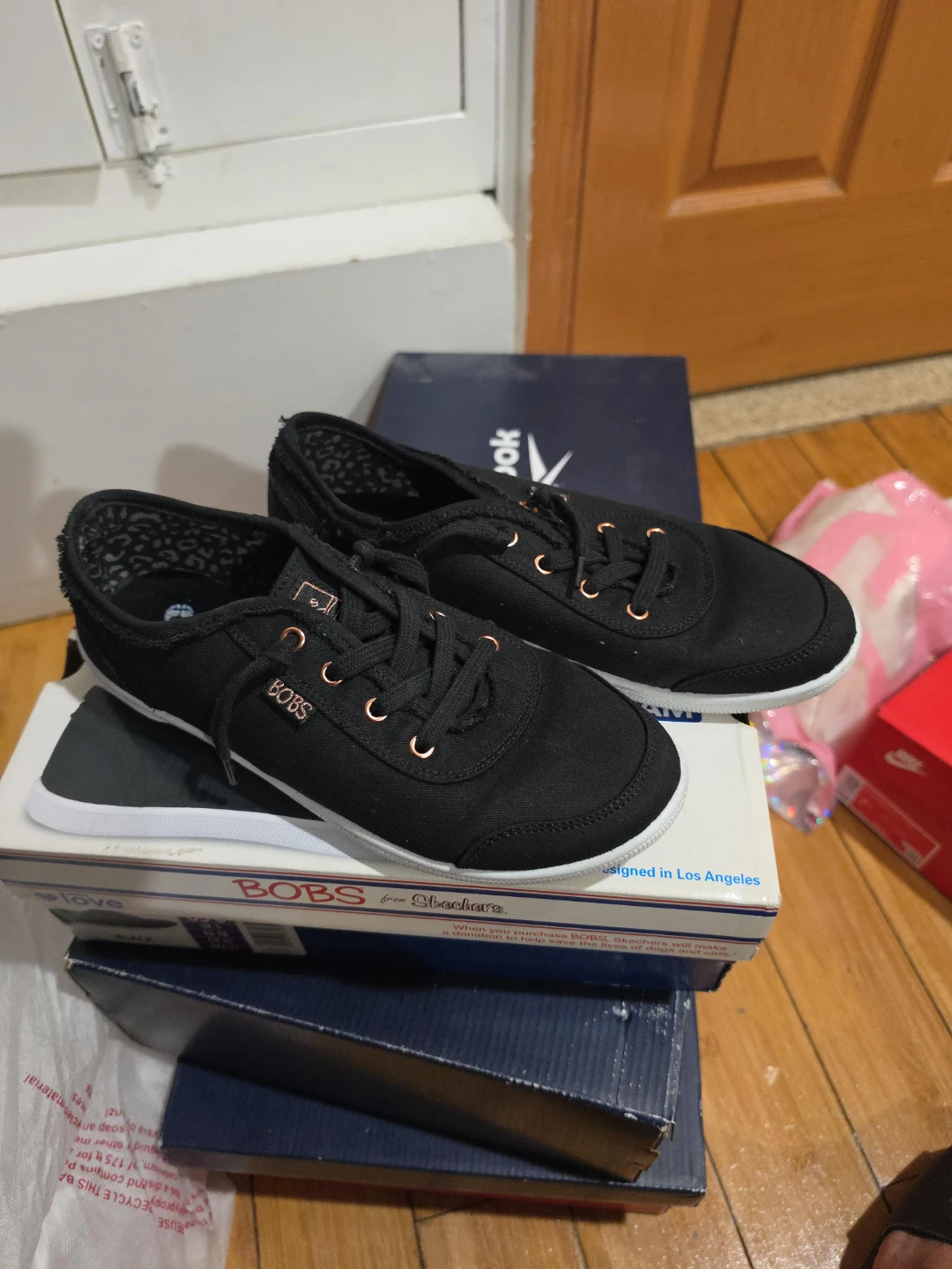 BOBS from Skechers Black Sneakers
