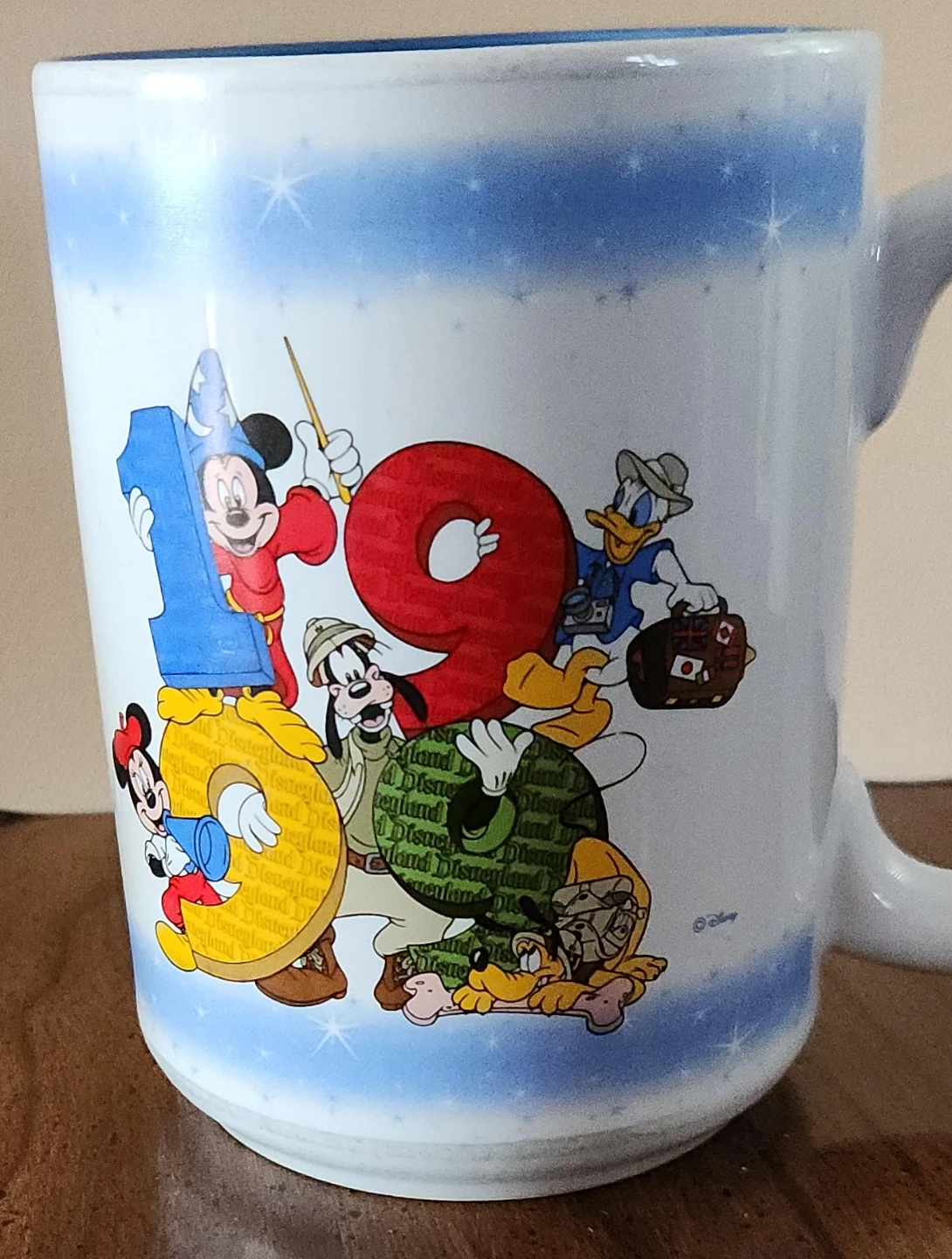 Disney 19th Anniversary Souvenir Mug