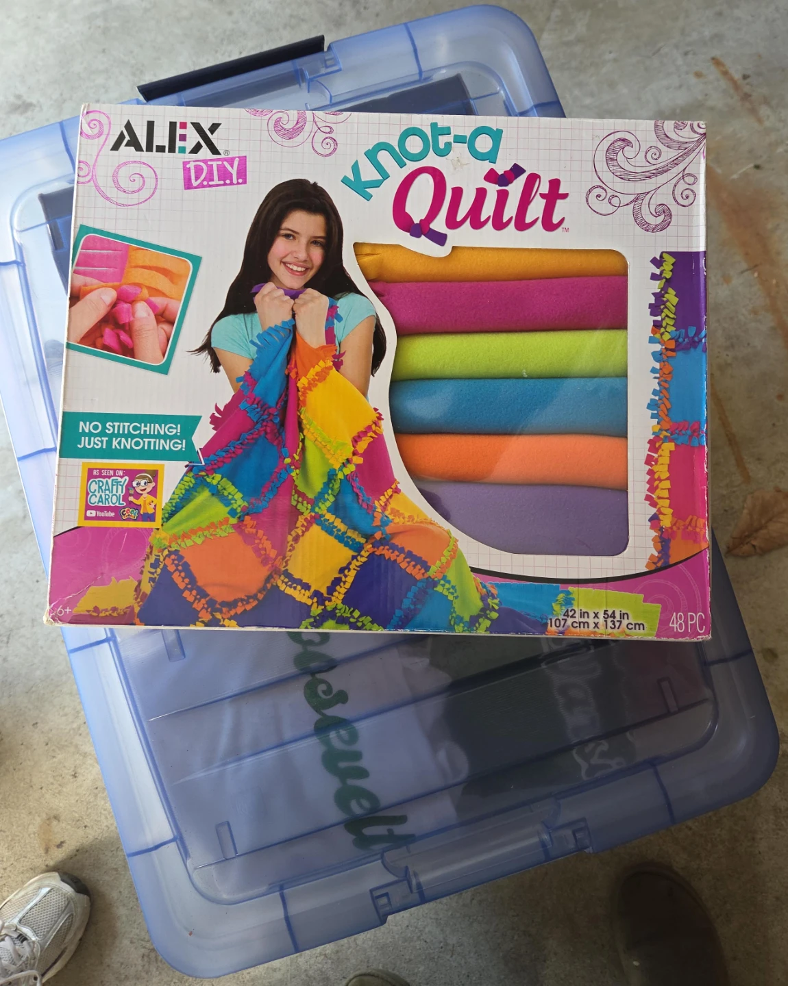 Alex DIY Knot-a-Quilt Craft Kit