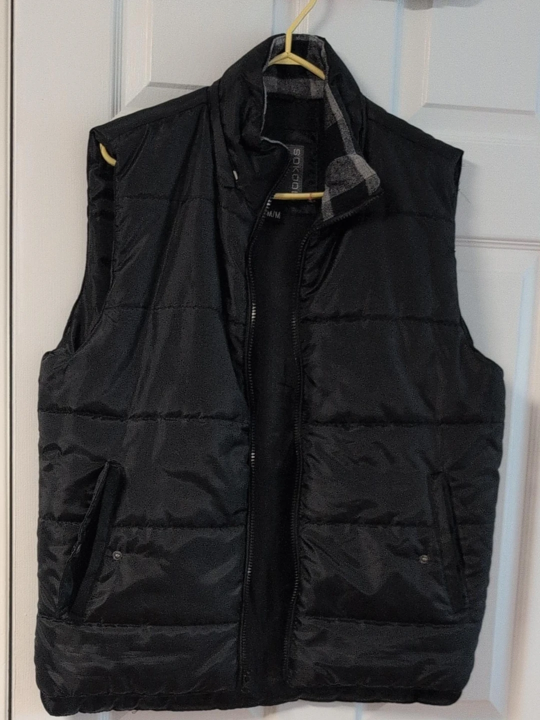 Sokoo Men's Puffer Vest Black