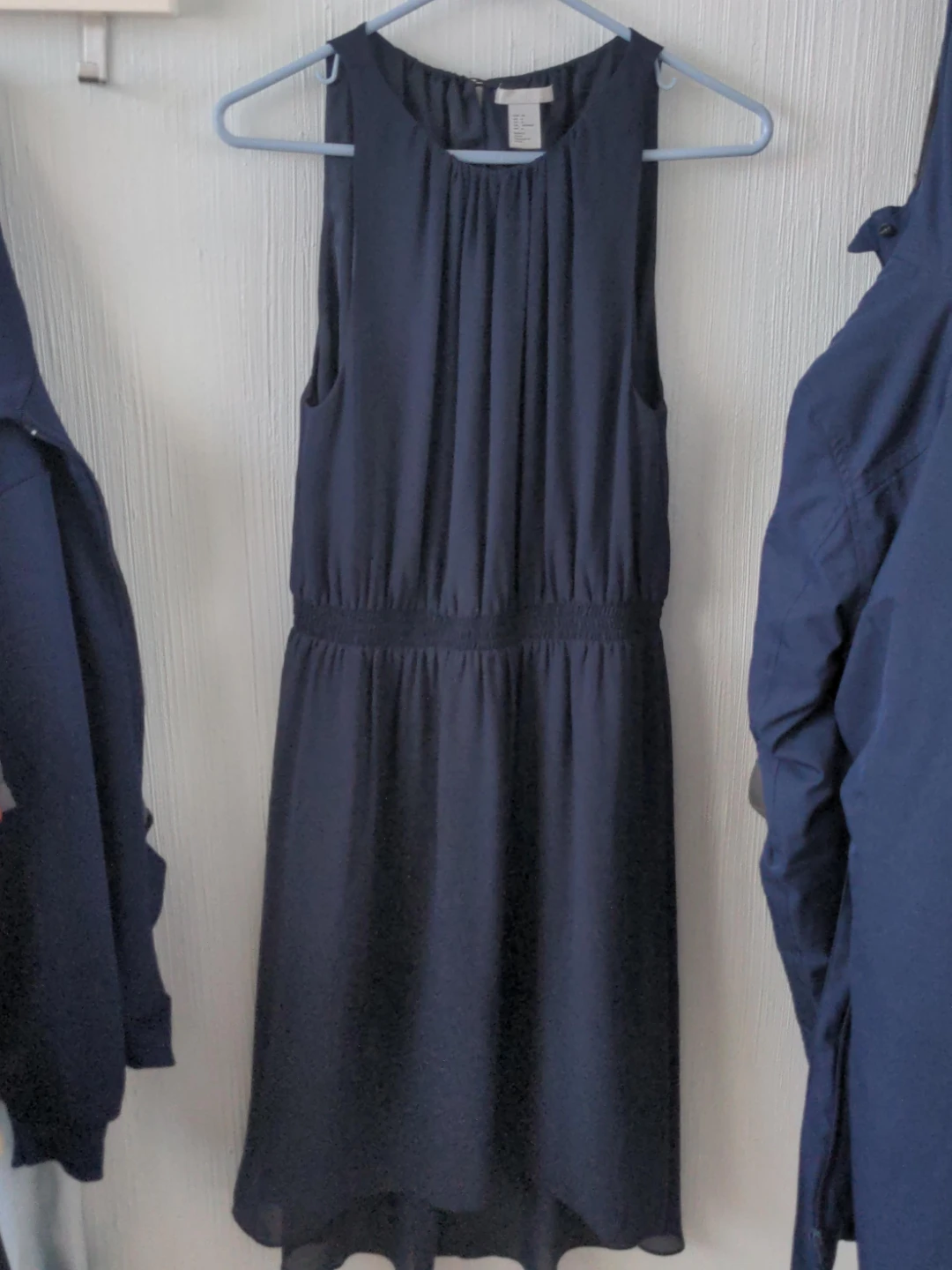 H&M Navy Sleeveless Dress