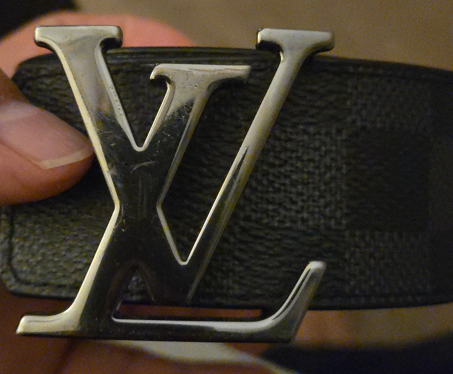 Louis Vuitton Damier Infini Belt