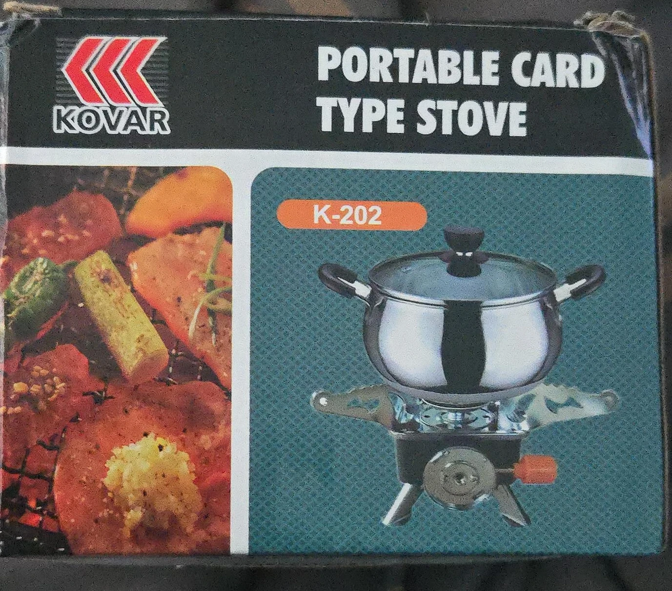 KOVAR K-202 Portable Card Type Stove