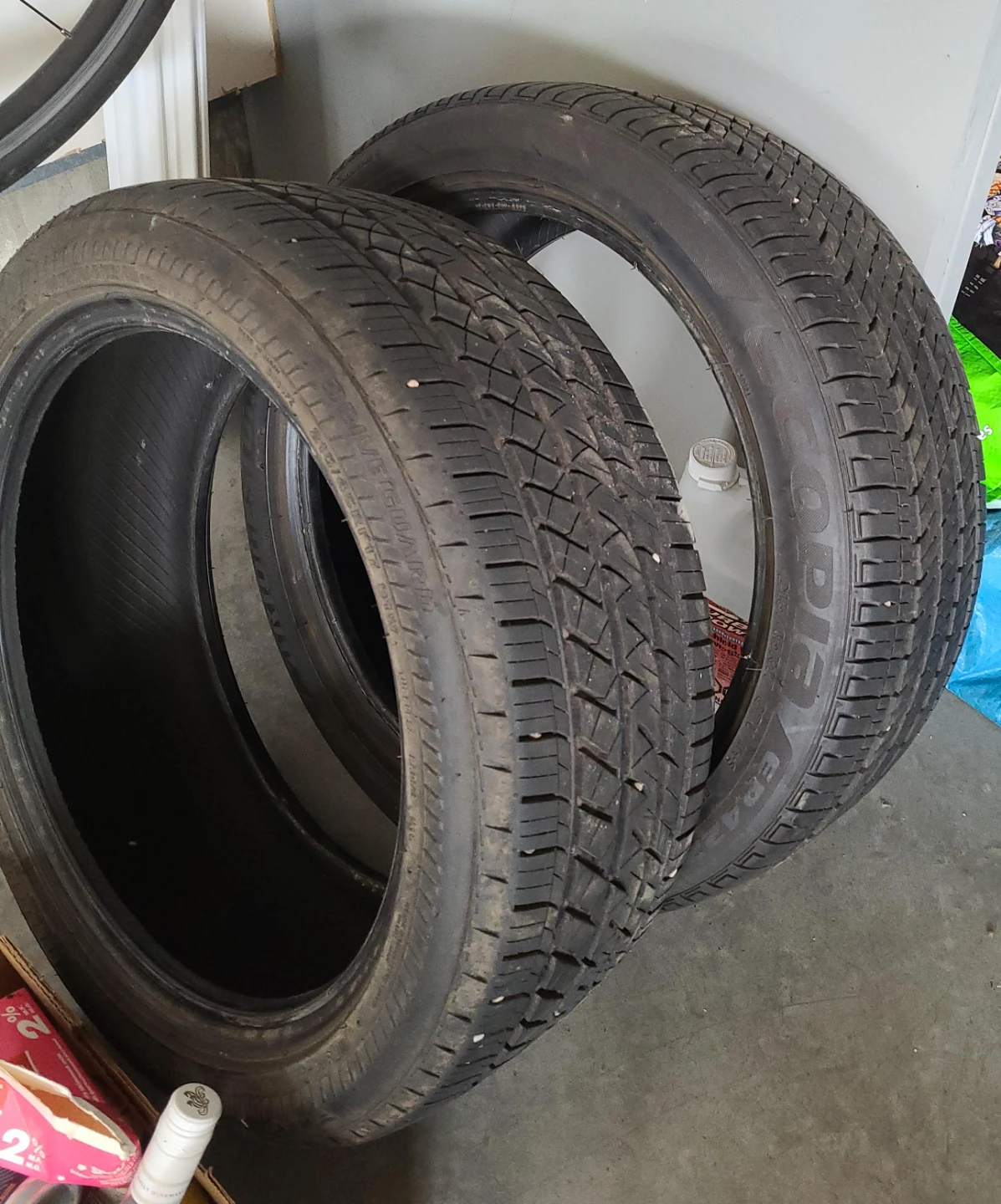 Two Goodyear Eagle RS-A Tires