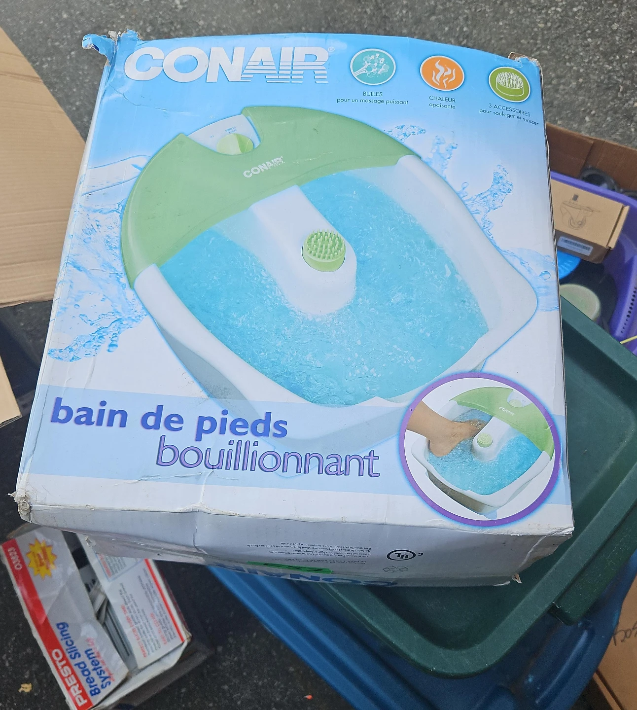 Conair Bubbling Foot Spa