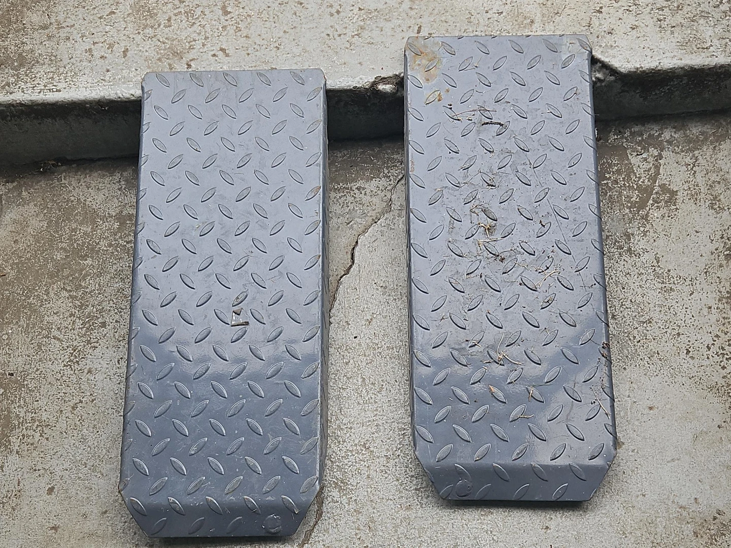Pair of Metal Car Ramps
