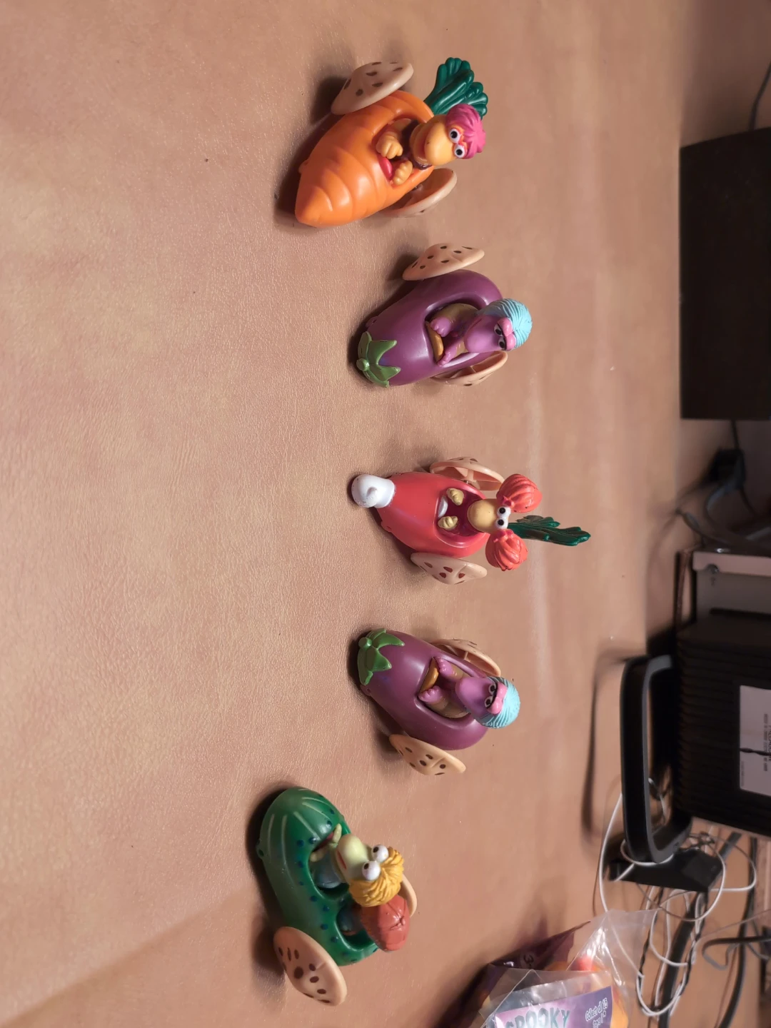 Set of 5 Kinder Surprise Vegetable Figures