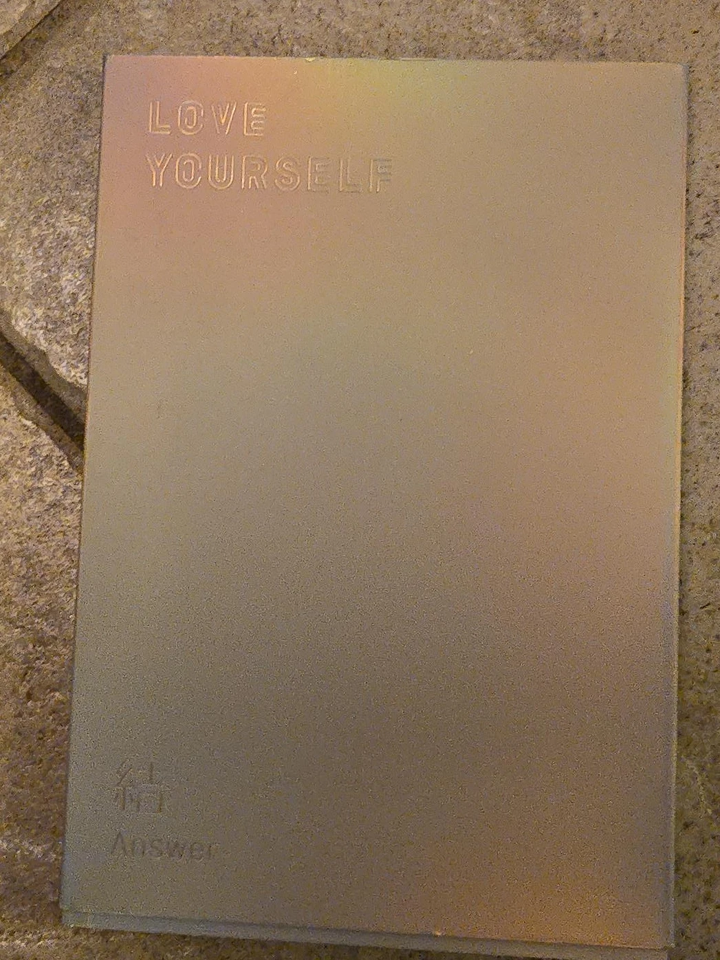 BTS Love Yourself Answer Album