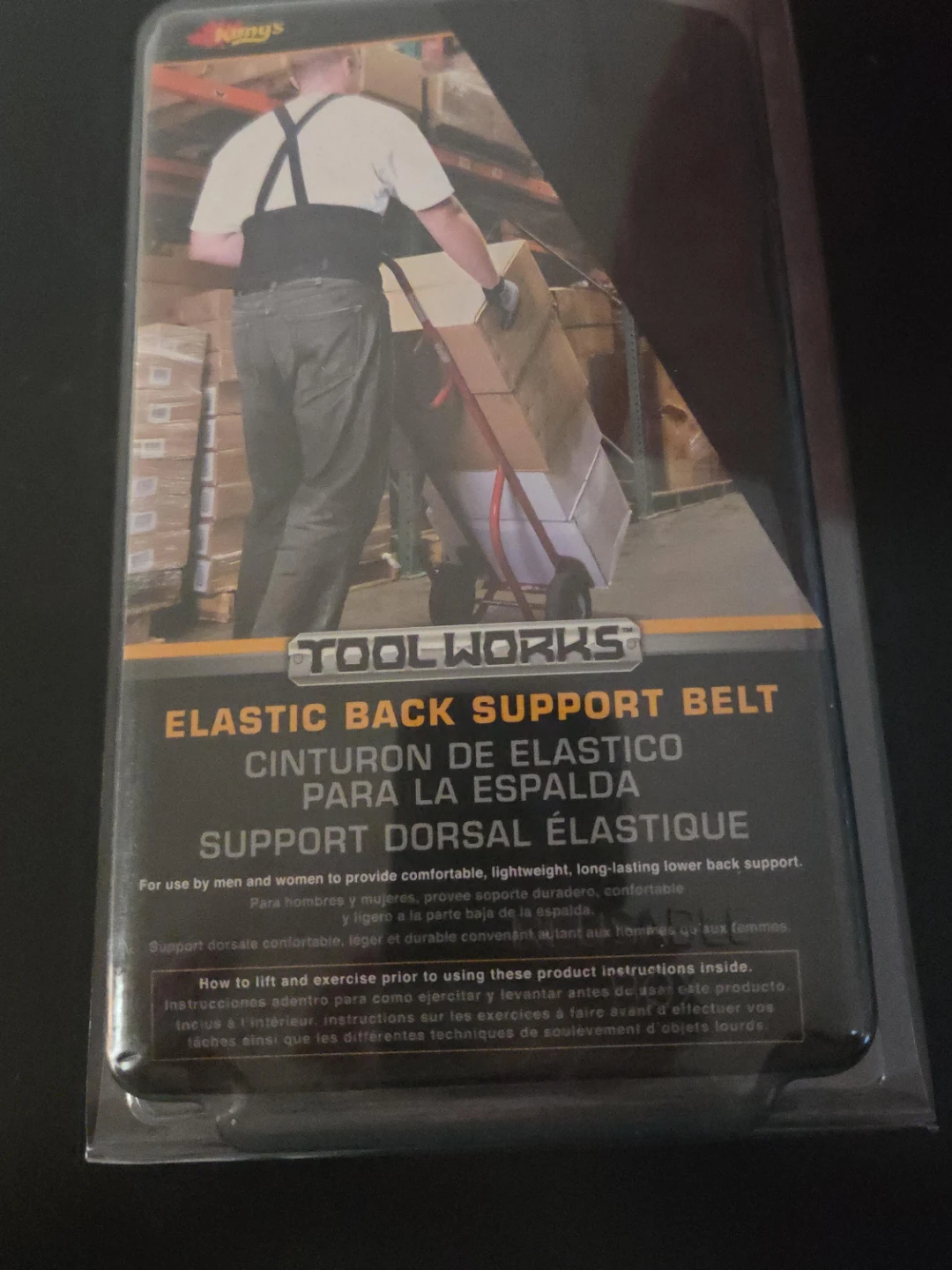 Tool Works Elastic Back Support Belt