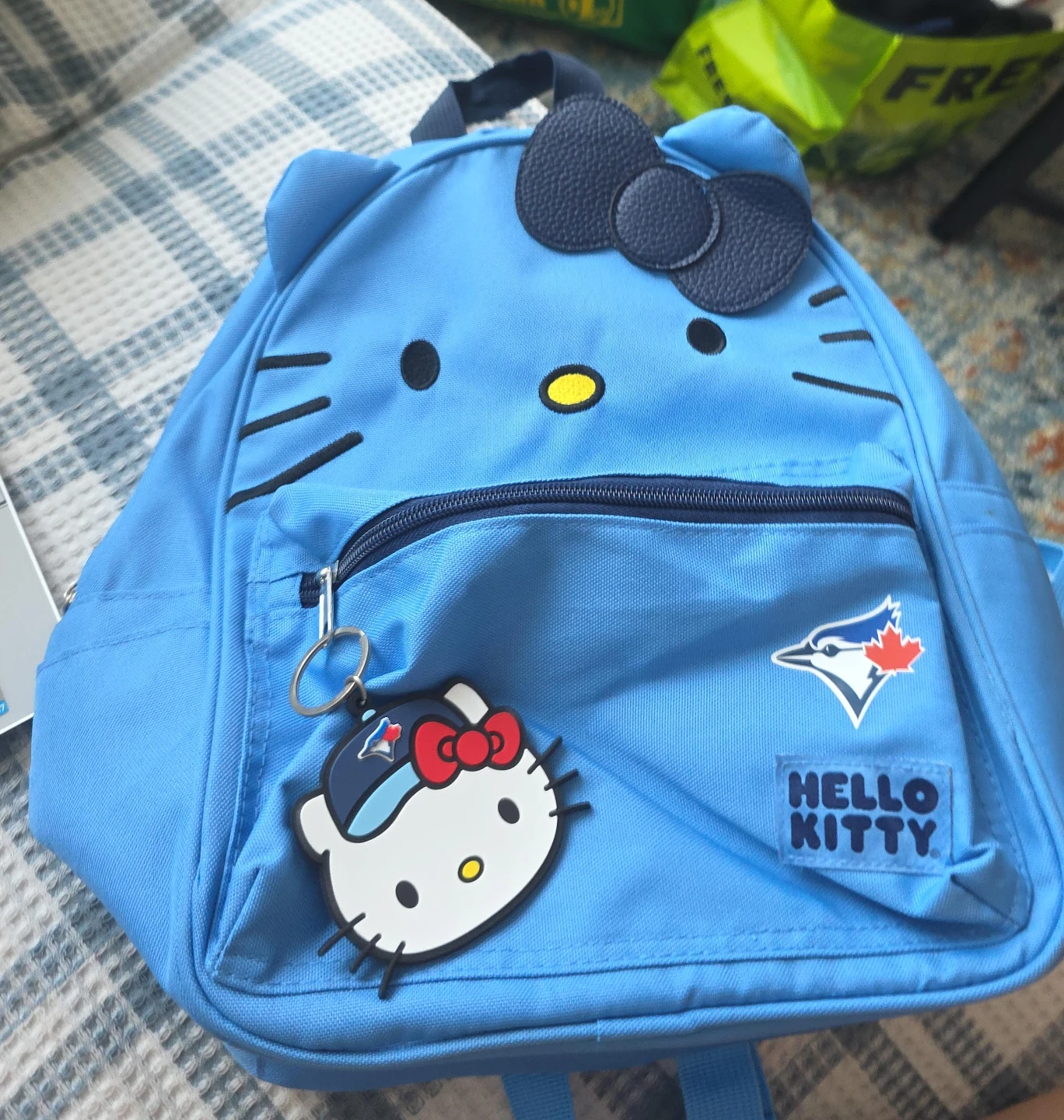 Hello Kitty Toronto Blue Jays Backpack