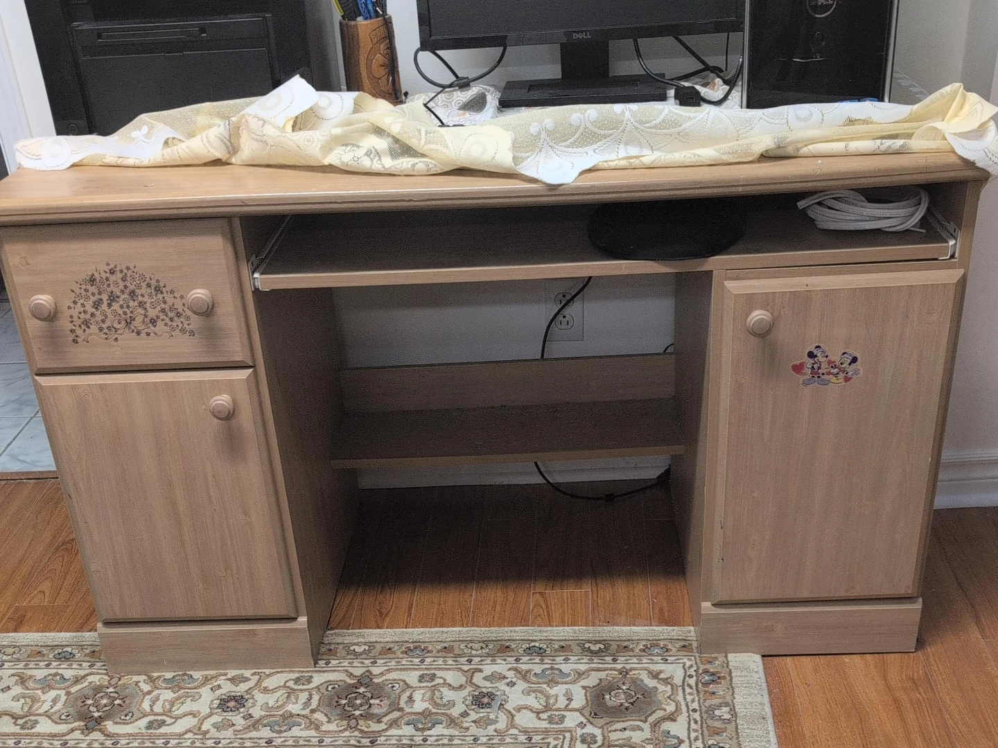 Wooden Computer Desk