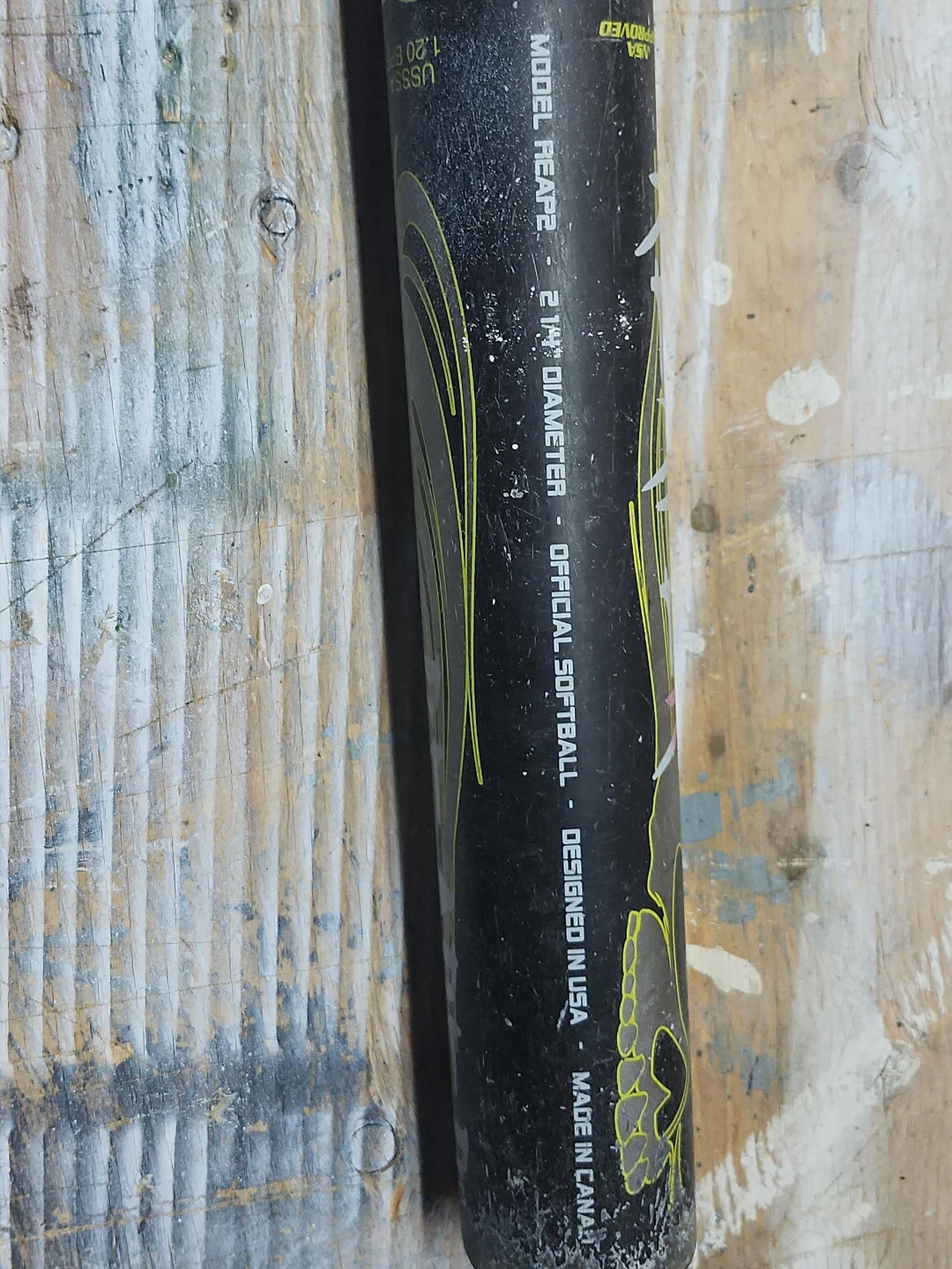 Rip-It Reaper Softball Bat 34in/28oz